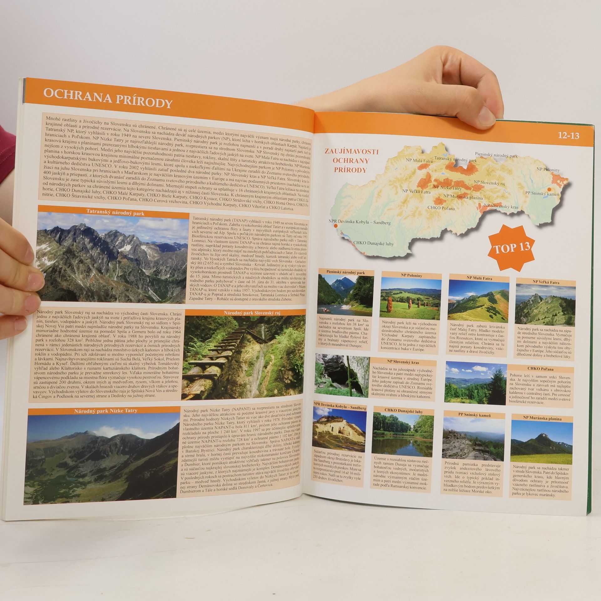 Daniel Kollár Atlas prírodných zaujímavostí Slovenska