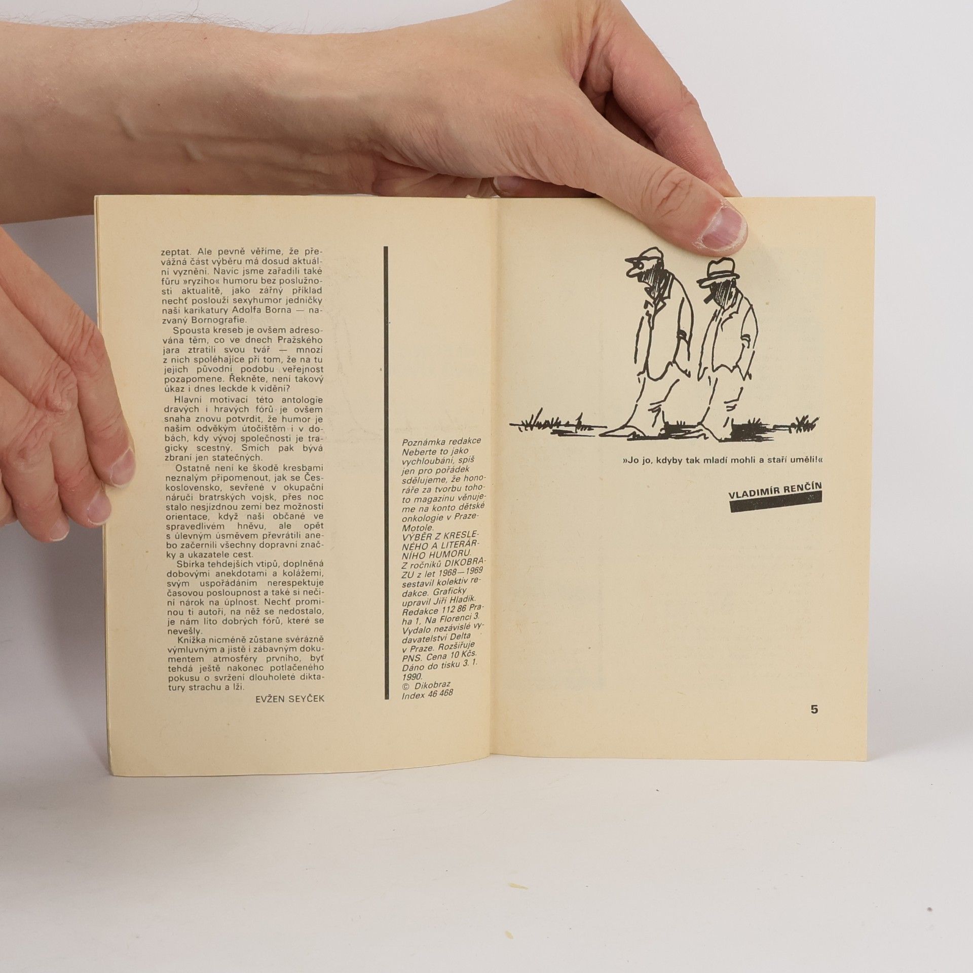 Various authors Dikobraz. Výběr z kresleného a literárního humoru 1968-1969