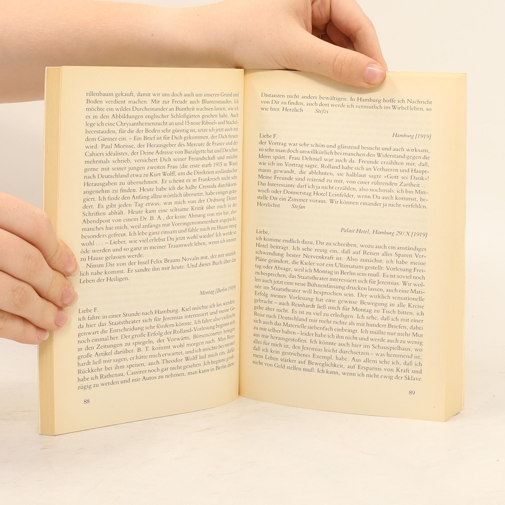 Stefan Zweig Unrast der Liebe