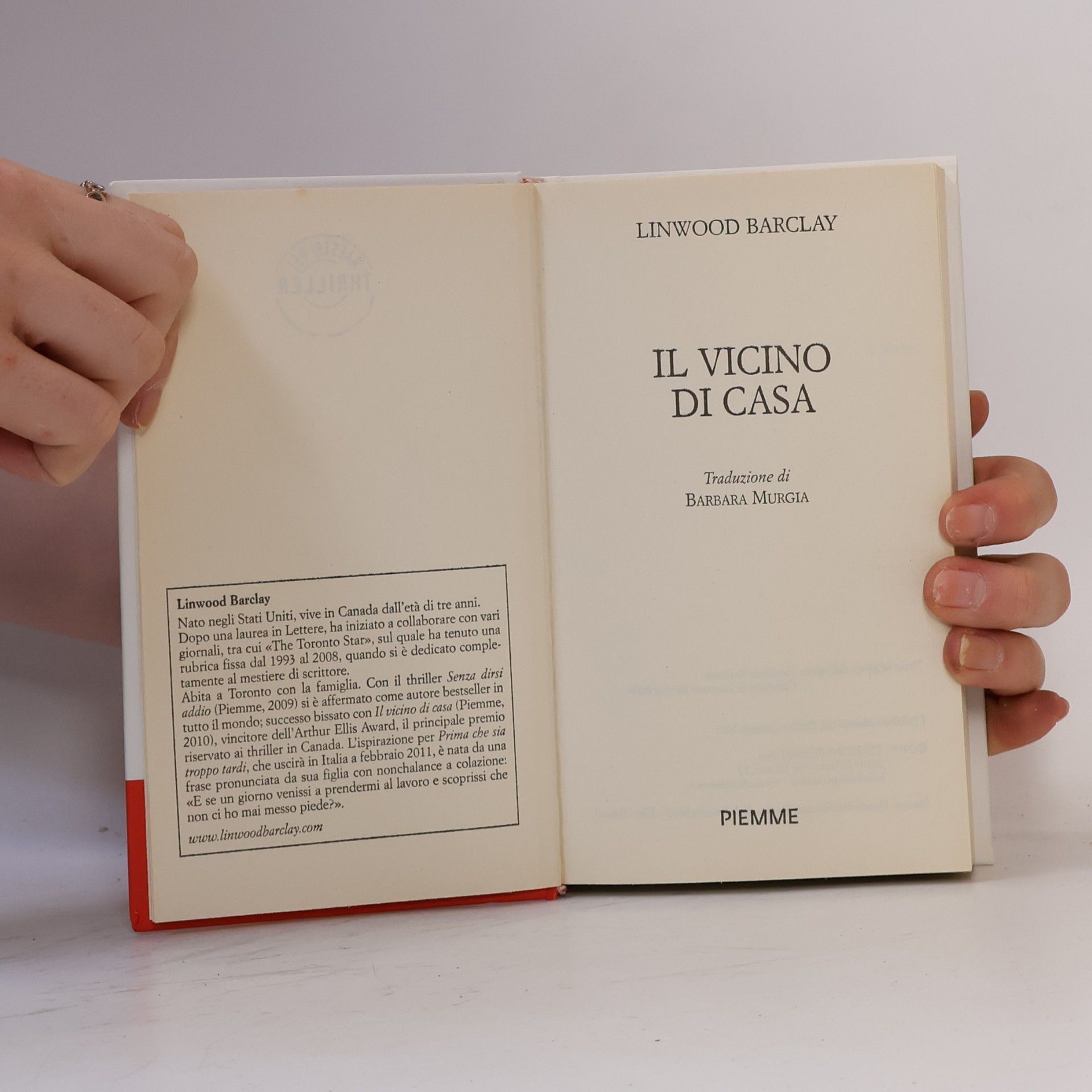 Linwood Barclay Il vicino di casa
