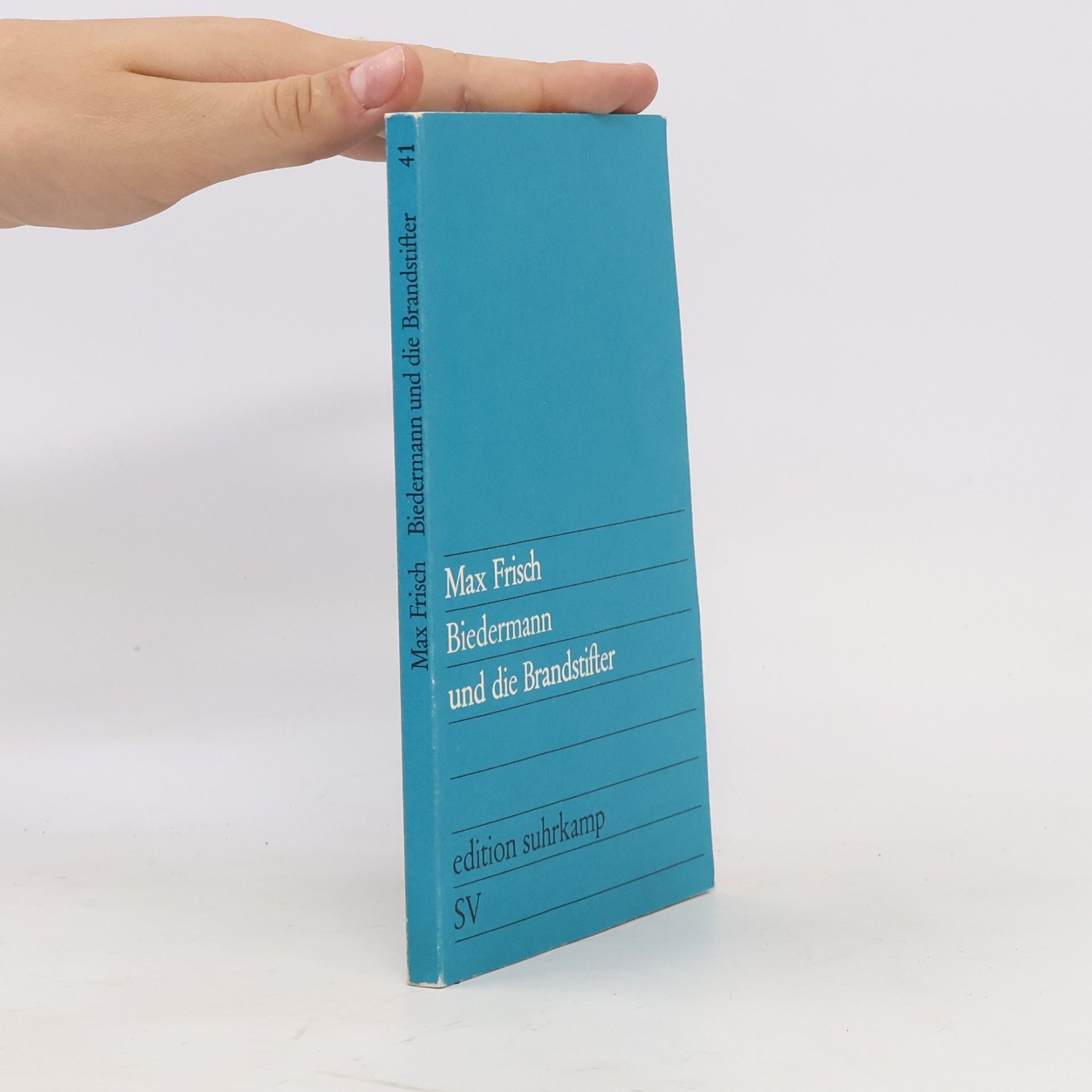 Max Frisch Biedermann und die Brandstifter