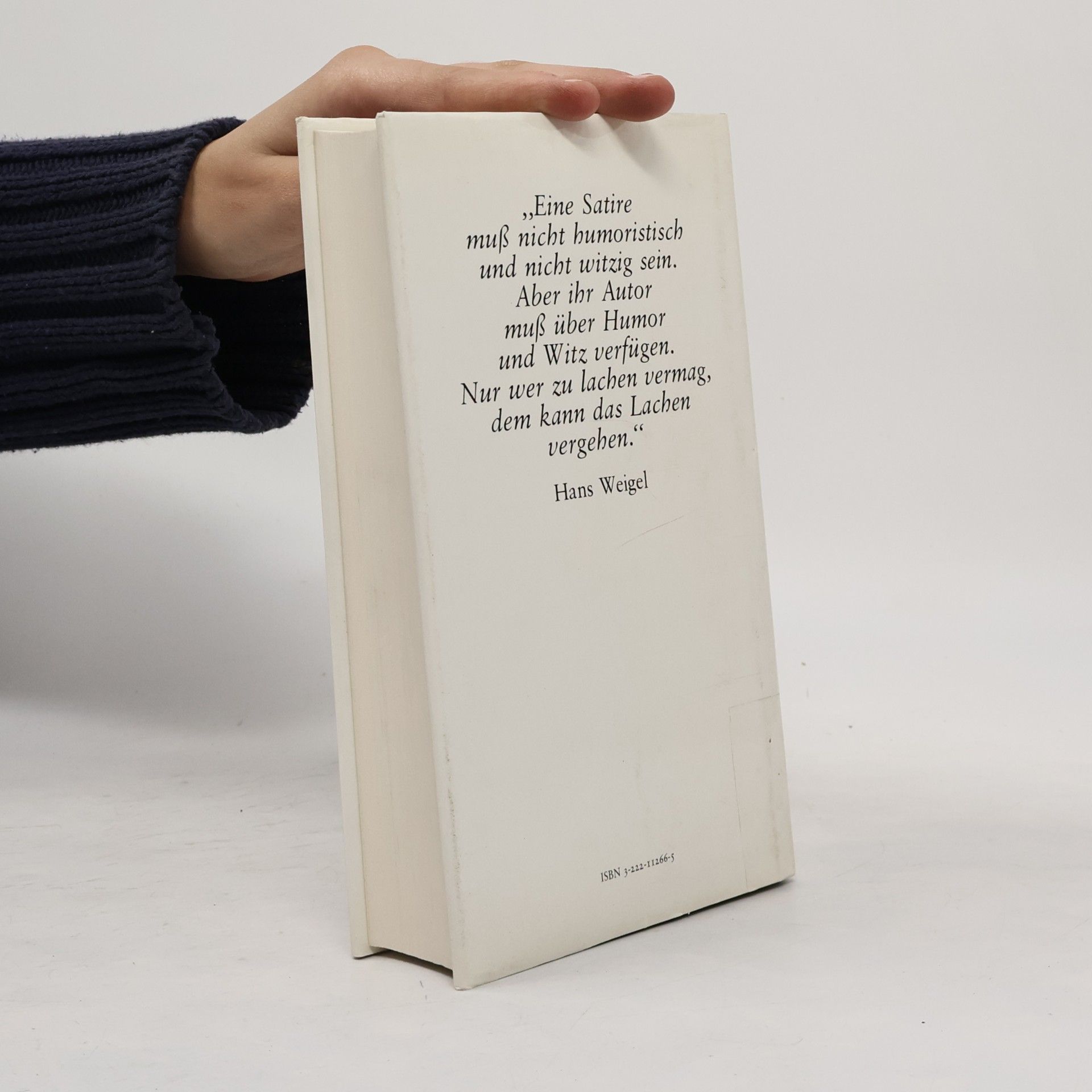 Hans Weigel Ad absurdum