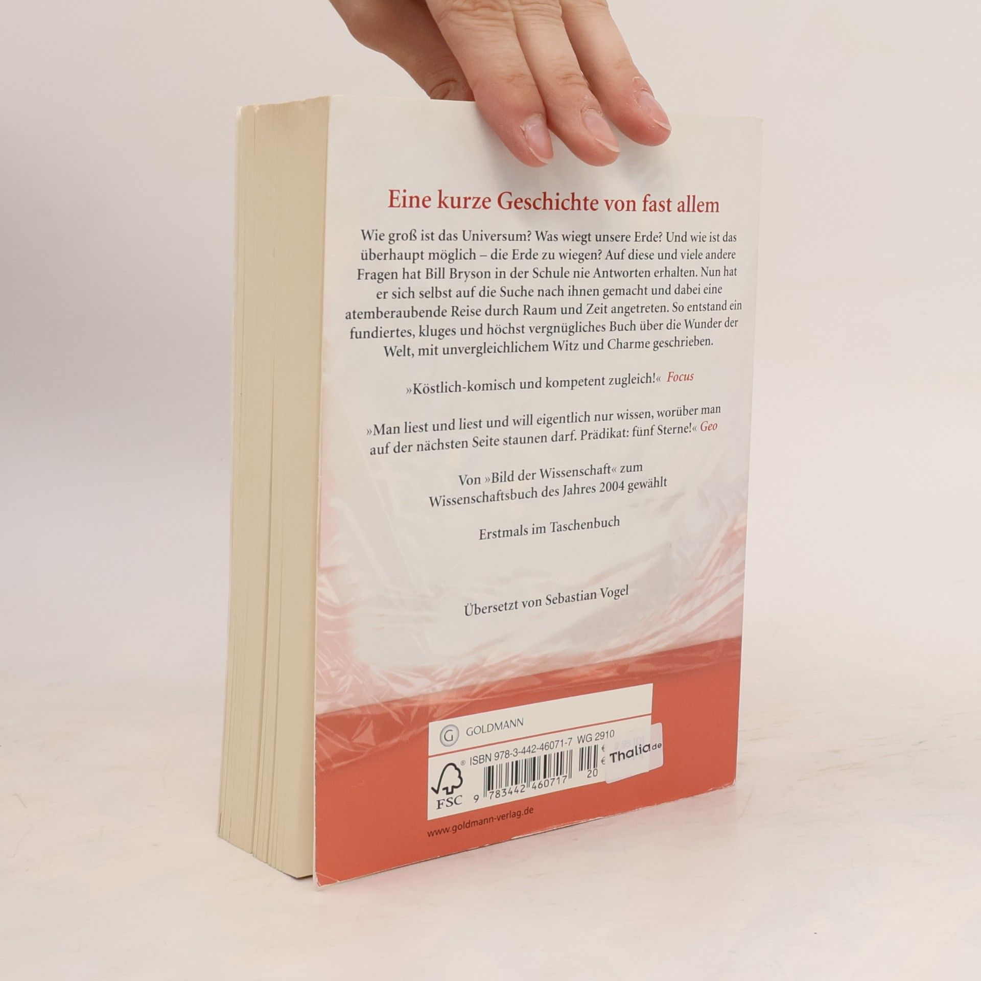 Bill Bryson Eine kurze Geschichte von fast allem