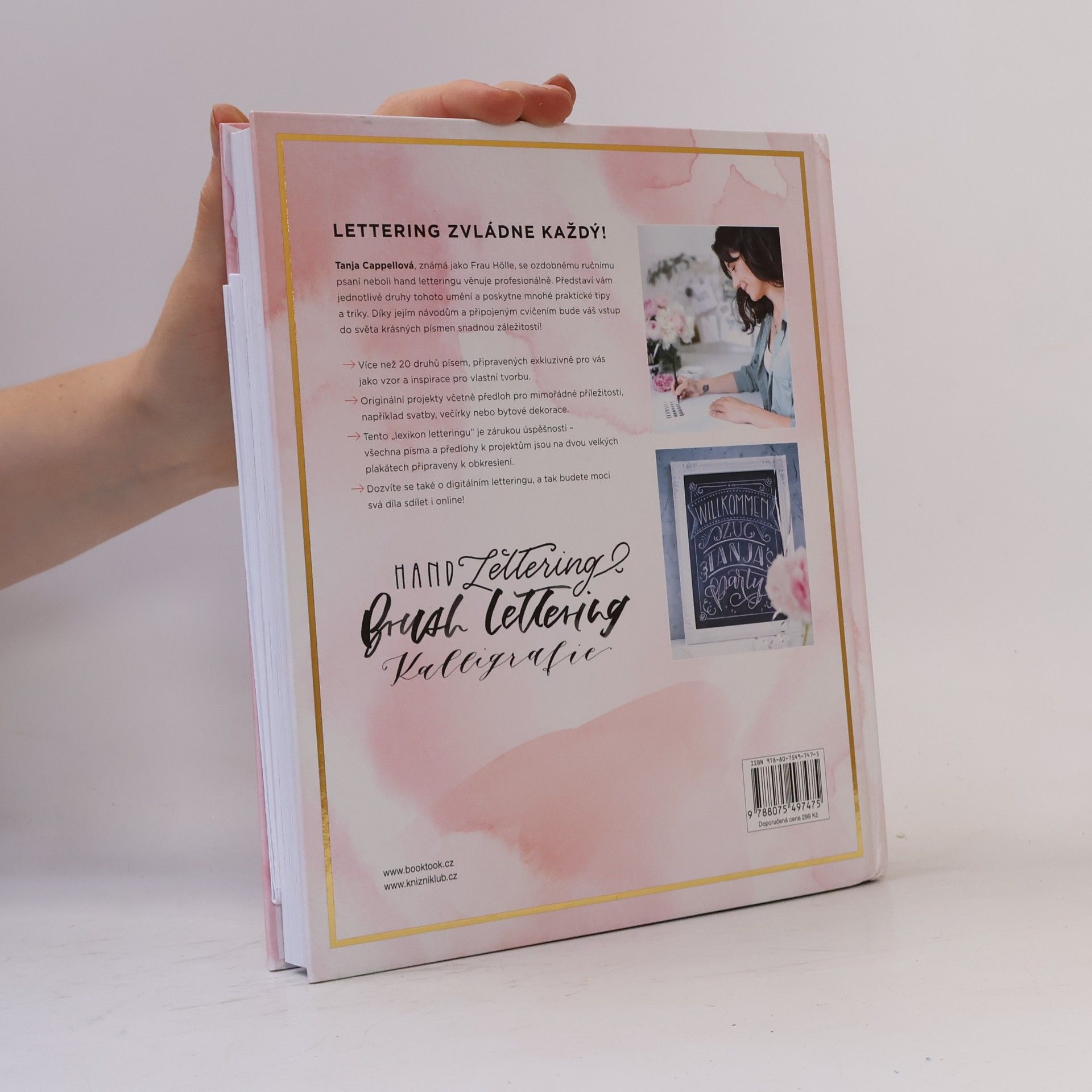 Tanja Cappell Abeceda krasopsaní : základy letteringu krok za krokem