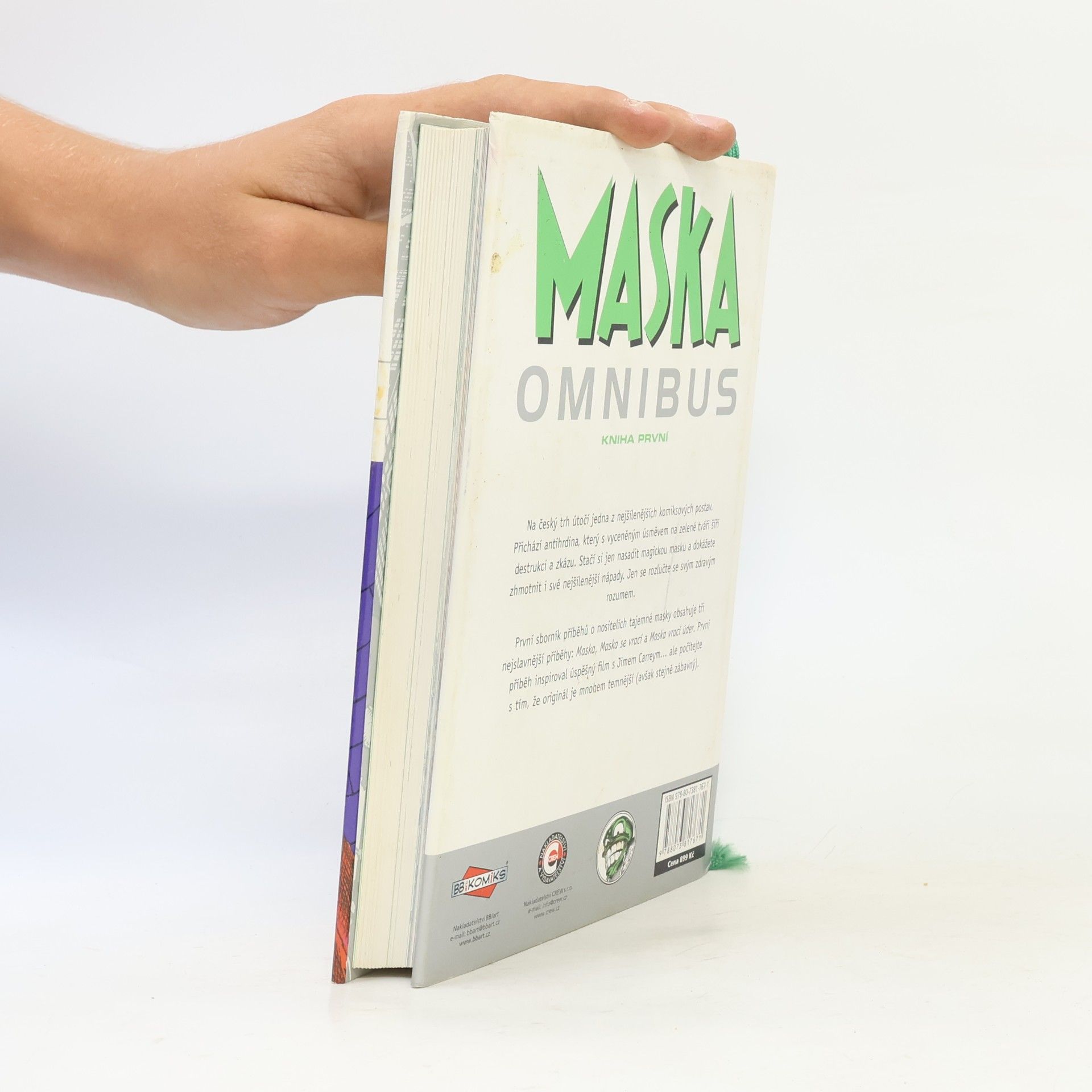 John Arcudi Maska omnibus. Kniha první