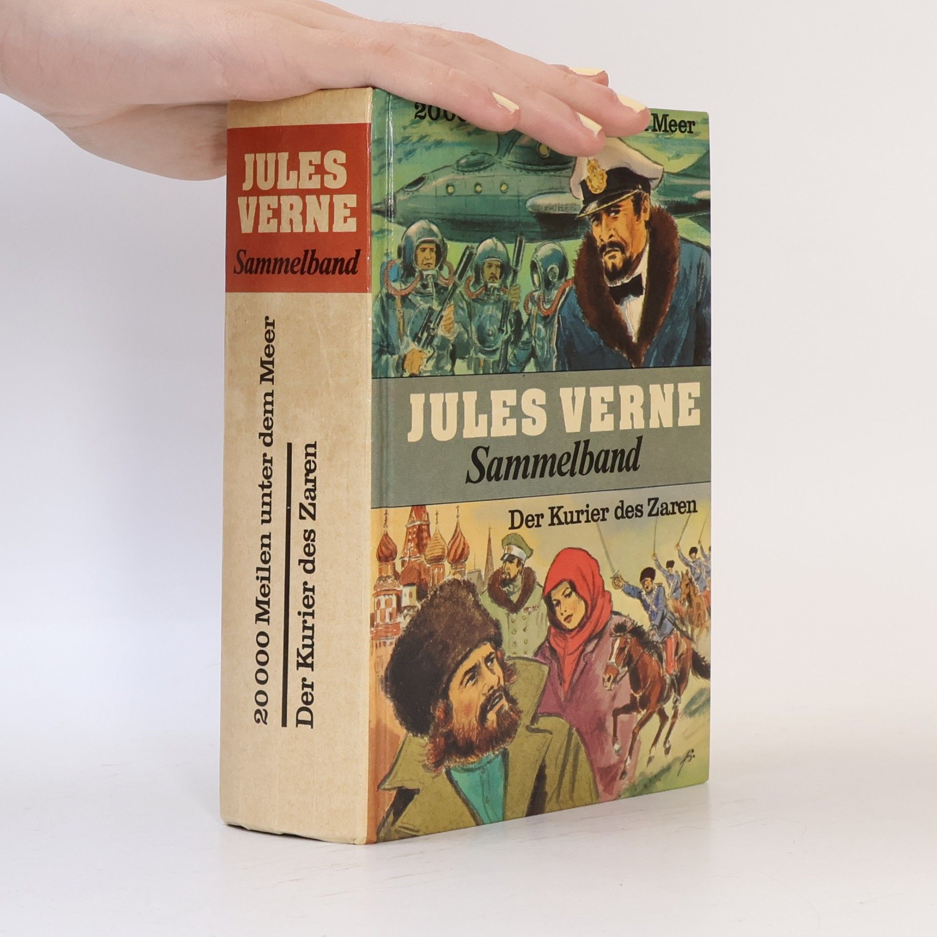 Jules Verne Sammelband. 20000 Meilen unter dem Meer. Der Kurier des Zaren