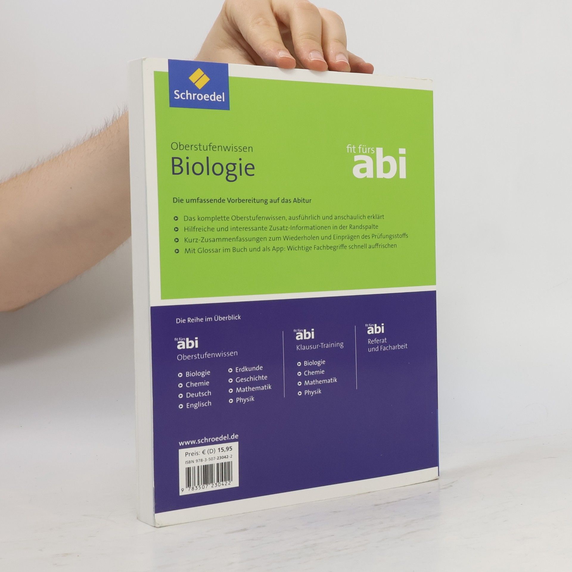 Michel Walory Fit fürs Abi. Biologie Oberstufenwissen