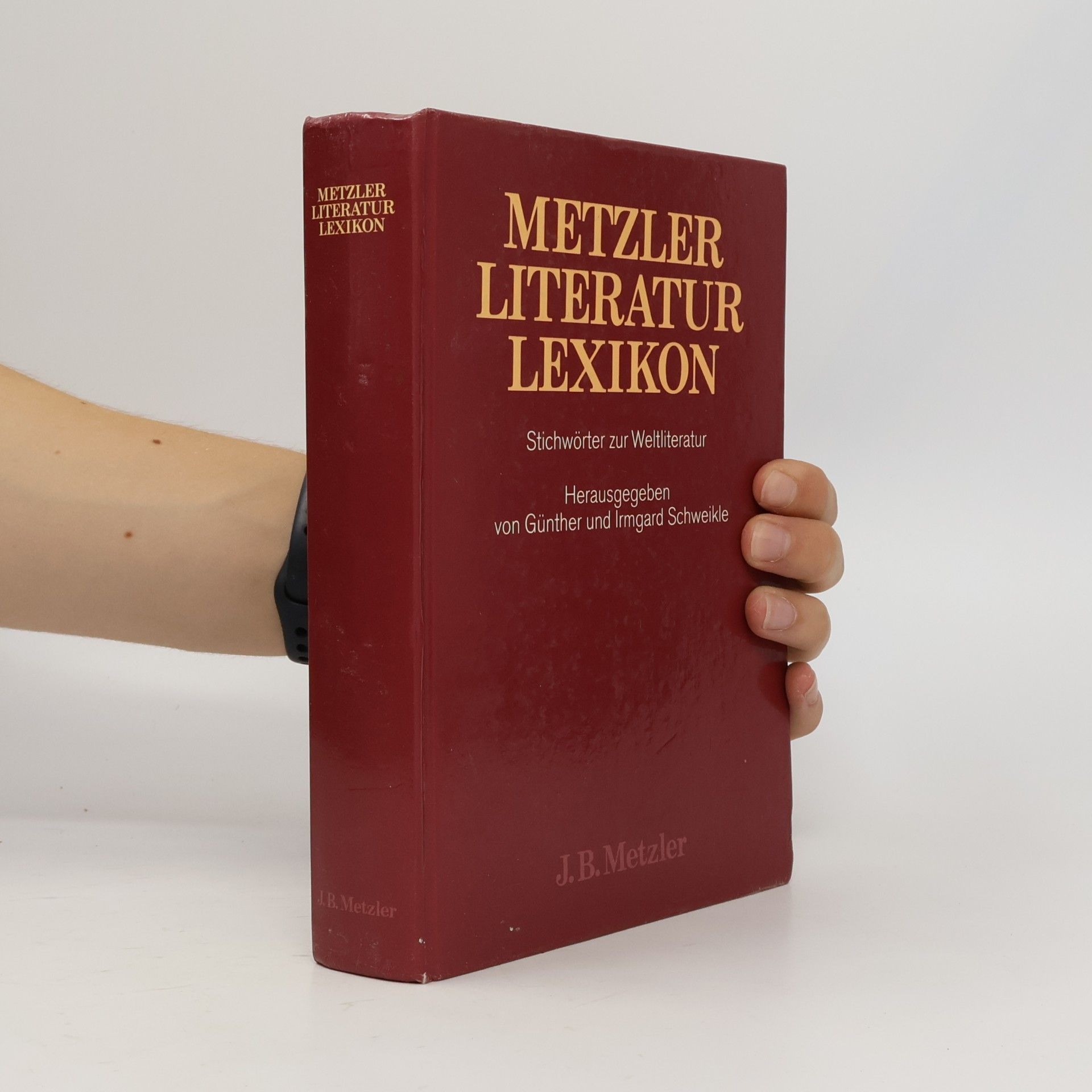 Günther Schweikle Metzler-Literatur-Lexikon