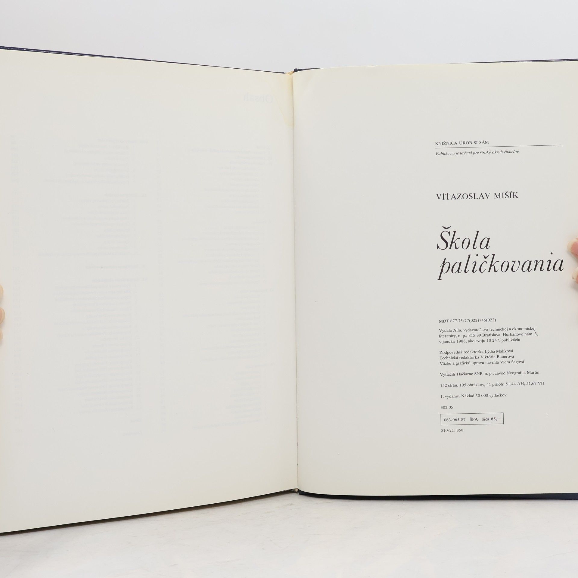Víťazoslav Mišík Škola paličkovania