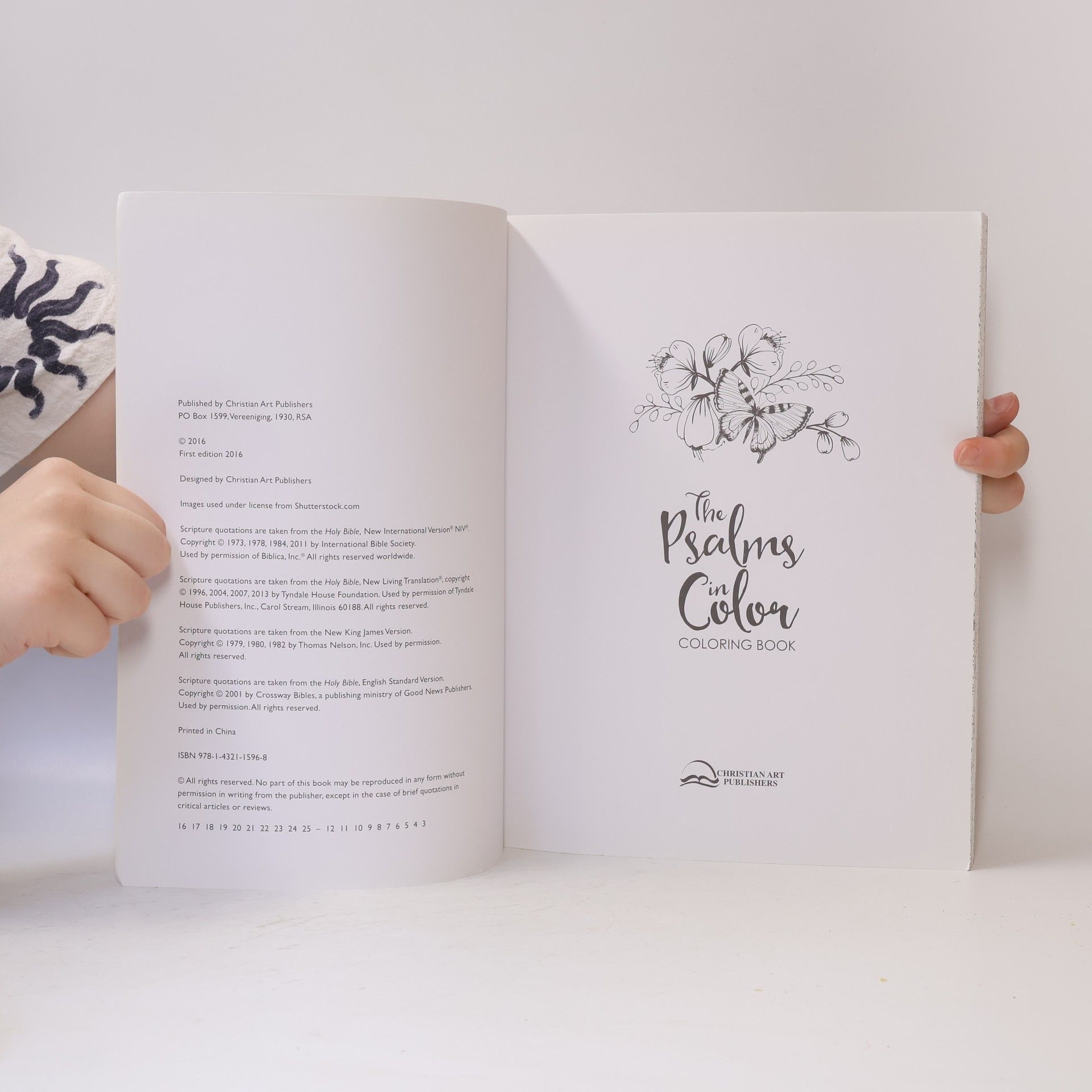 Collectif d'auteurs The Psalms In Color