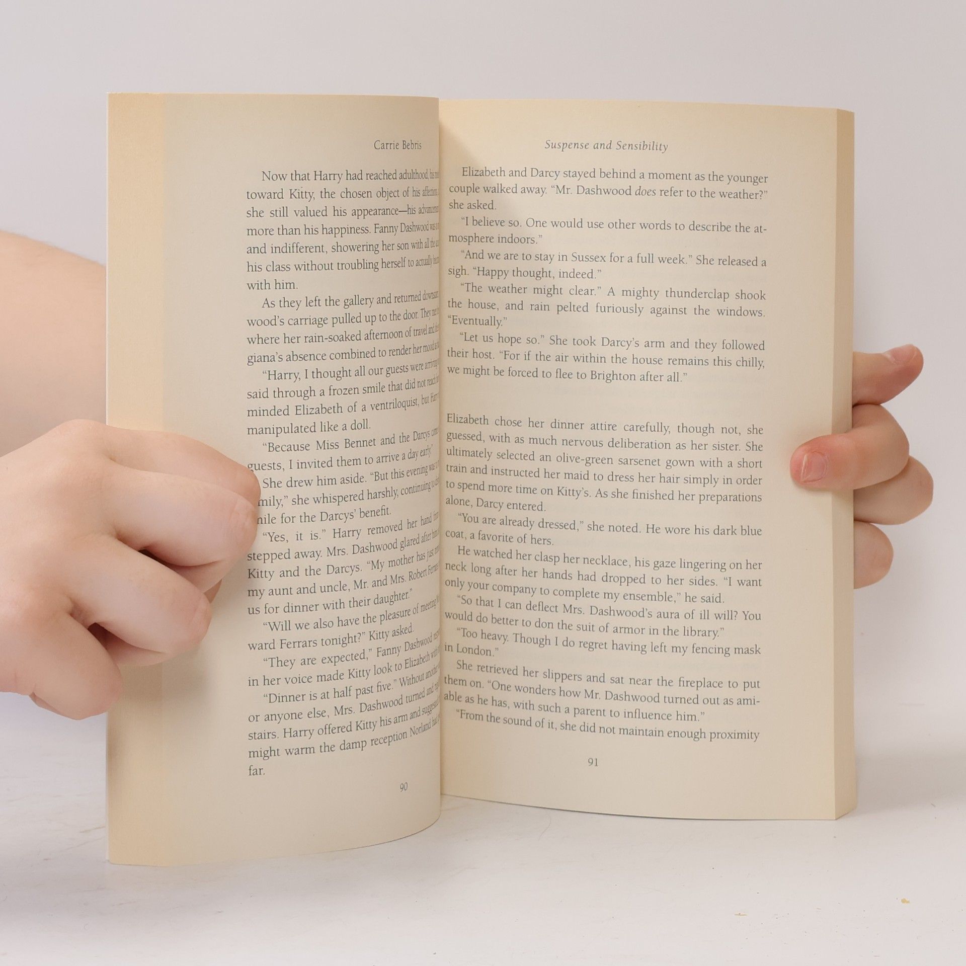Carrie Bebris Suspense and Sensibility