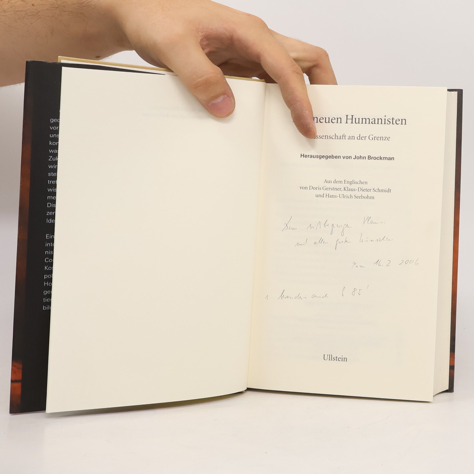 John Brockman Die neuen Humanisten