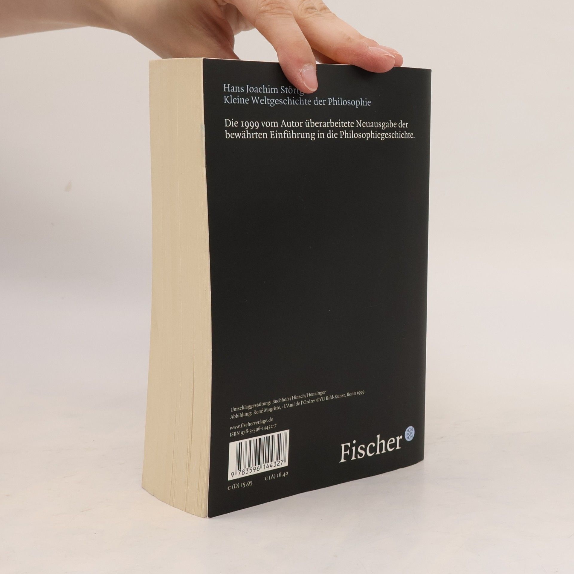 Hans Joachim Störig Kleine Weltgeschichte der Philosophie