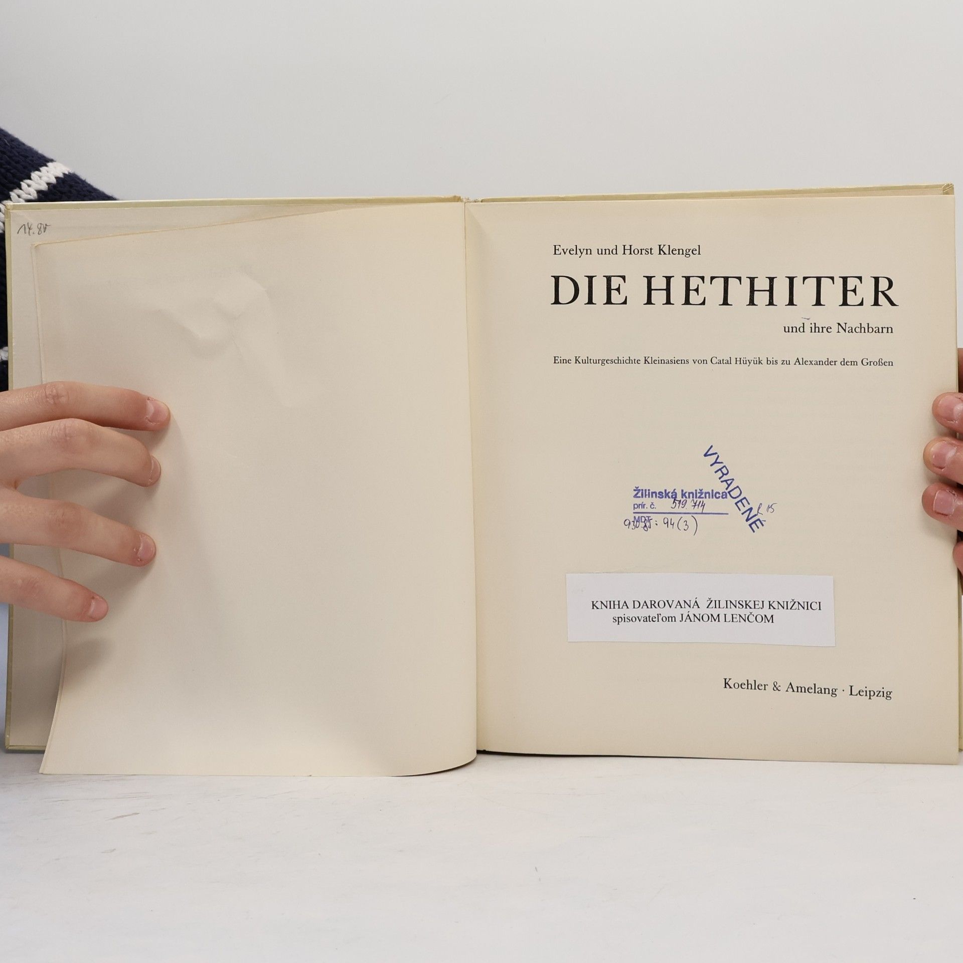 Horst Klengel Die Hethiter und ihre Nachbarn