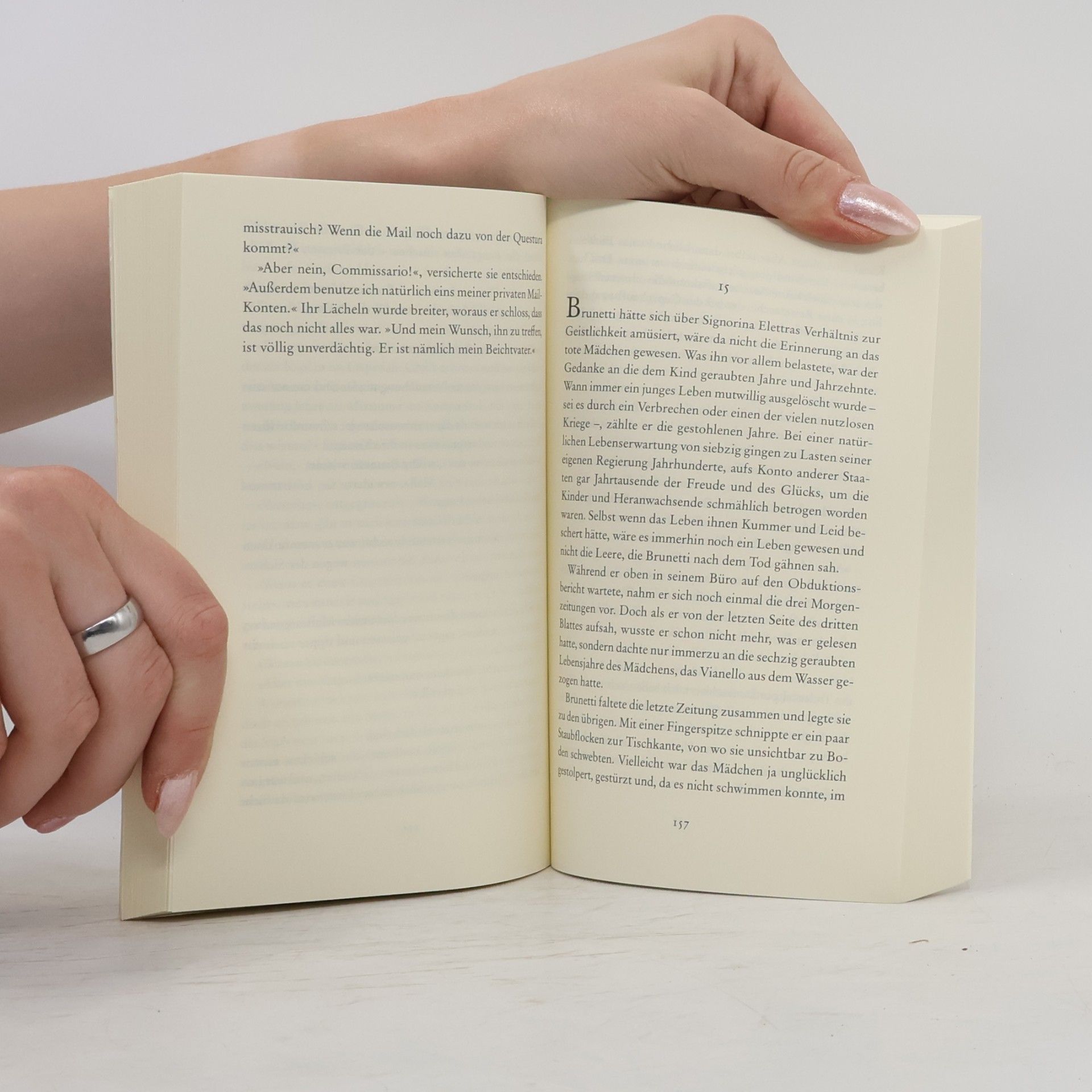 Donna Leon Das Mädchen seiner Träume