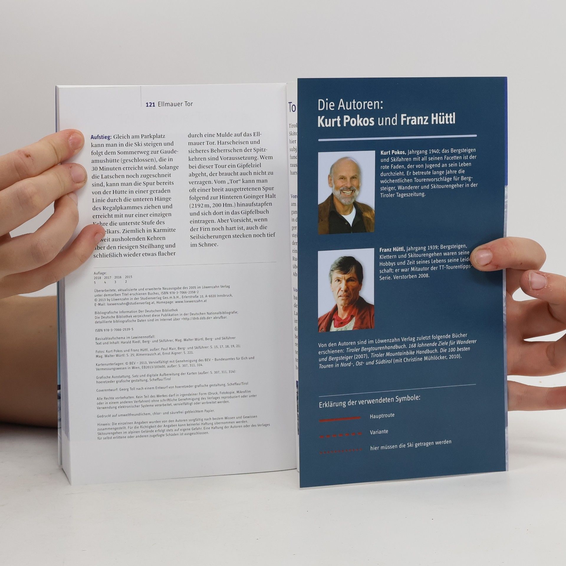 Kurt Pokos Tiroler Skitouren Handbuch