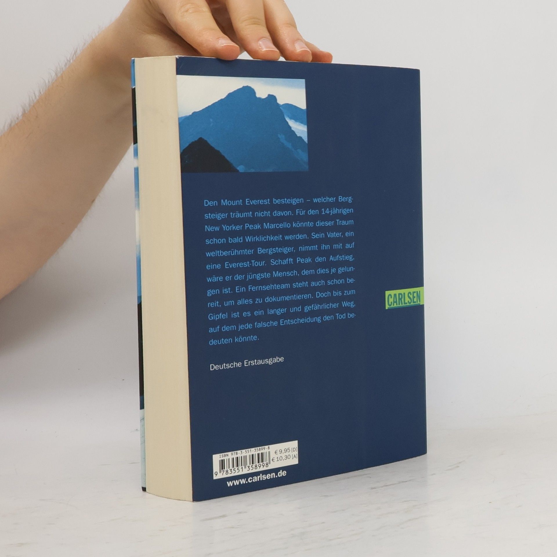 Roland Smith Entscheidung am Mount Everest