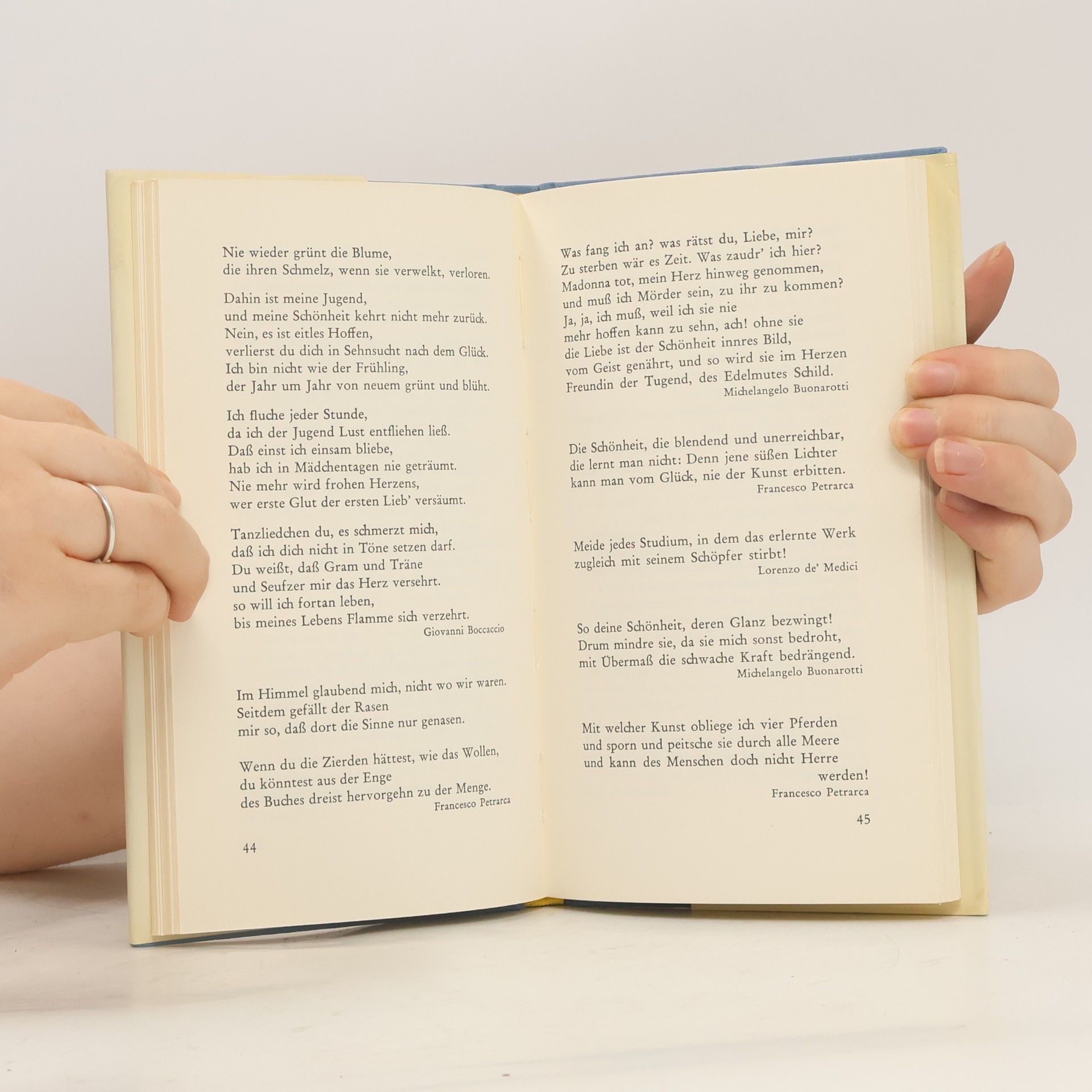 Various authors Doch Tau erweckt der Rose Sehnen