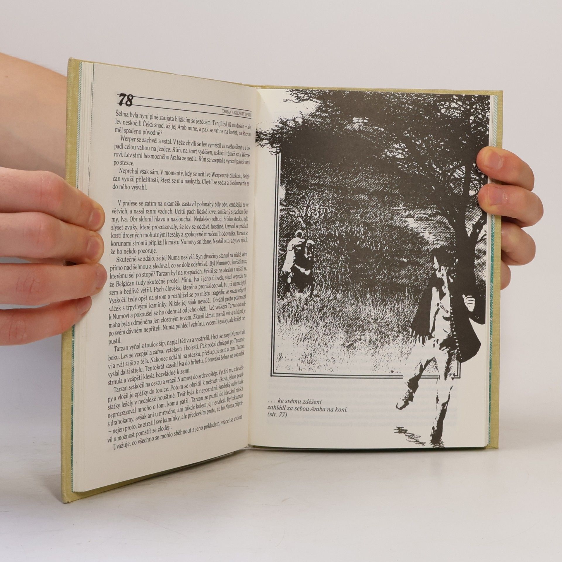 Edgar Rice Burroughs Tarzan a klenoty Oparu 5