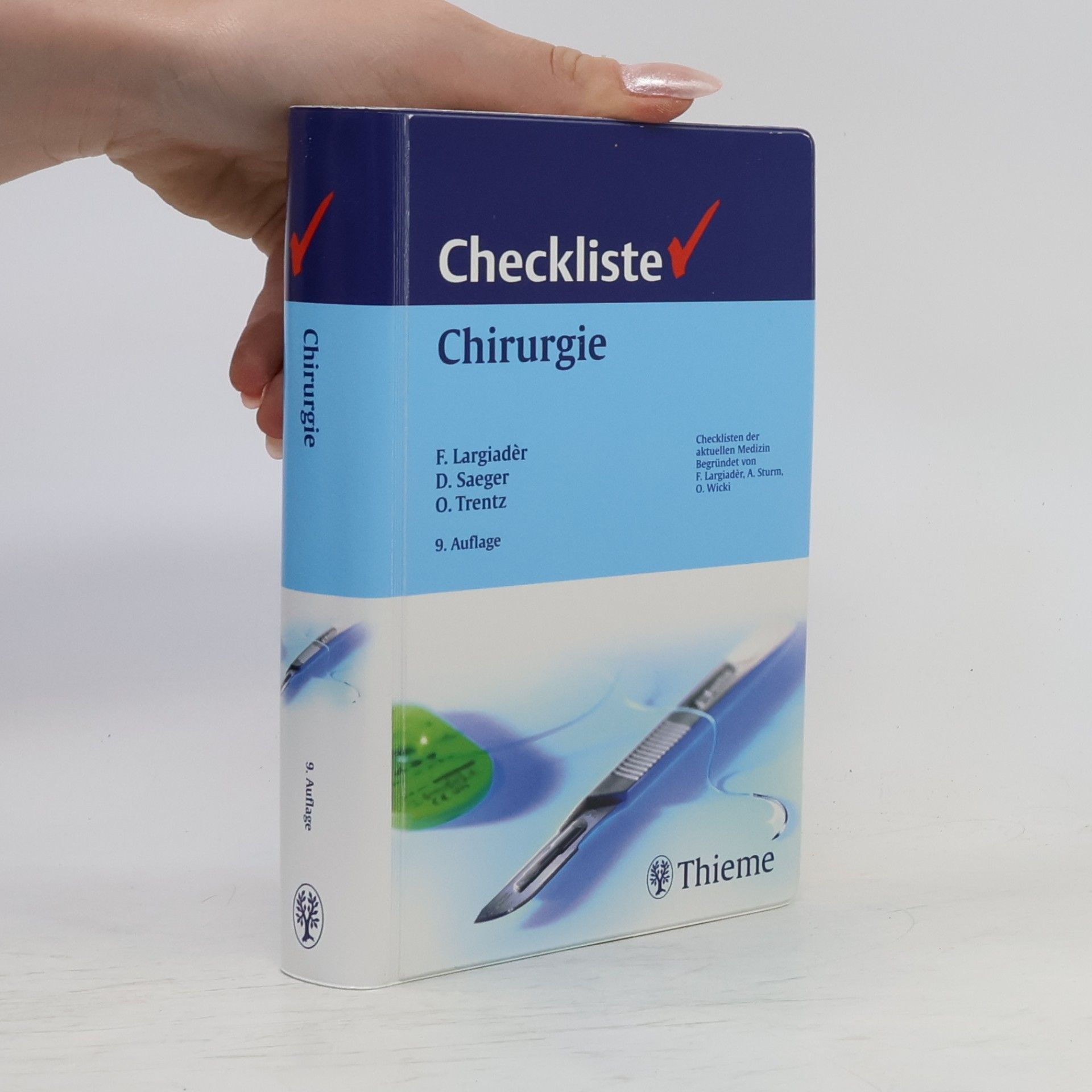 Felix Largiade r. Checkliste Chirurgie