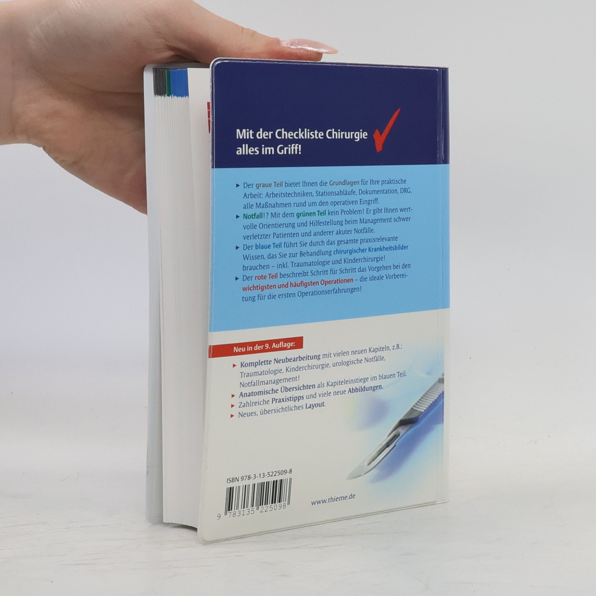 Felix Largiadèr Checkliste Chirurgie