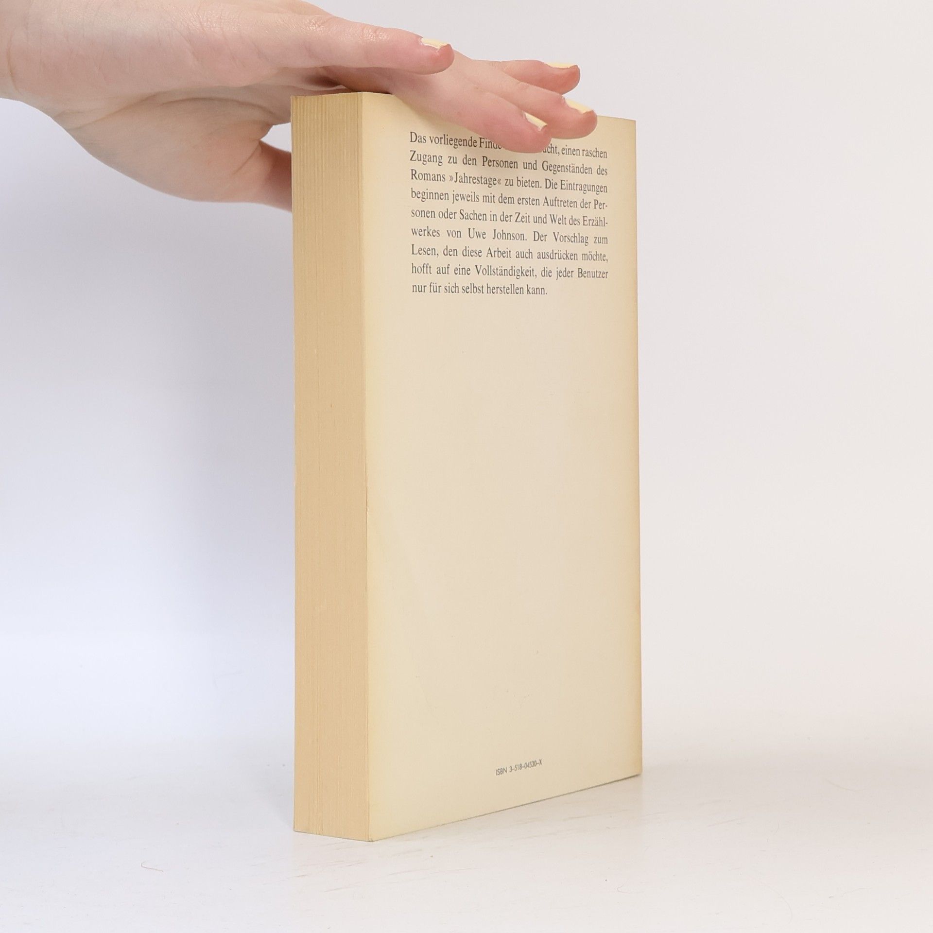 Rolf Michaelis Kleines Adreßbuch für Jerichow und New York