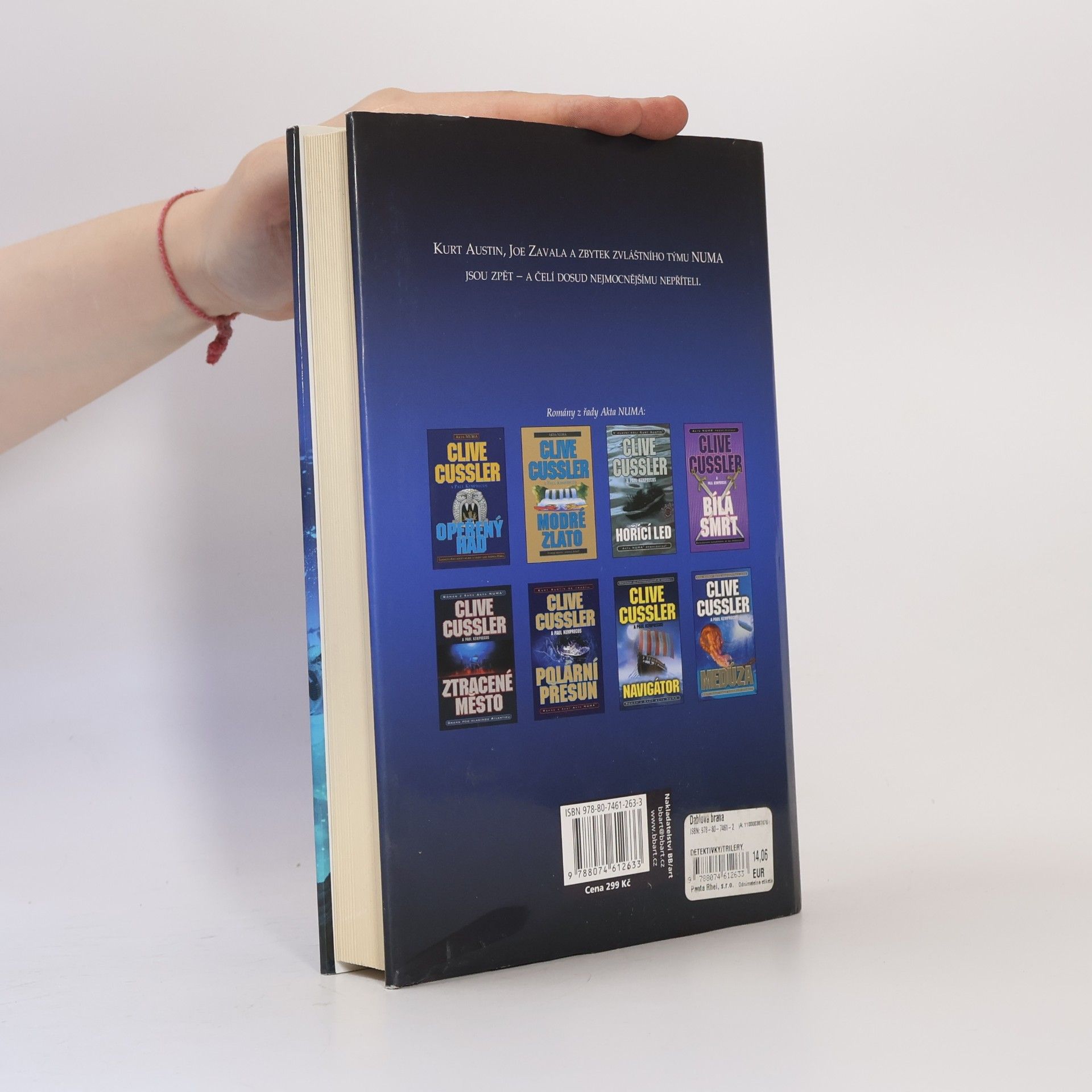 Clive Cussler Ďáblova brána: Román z řady Akta Numa