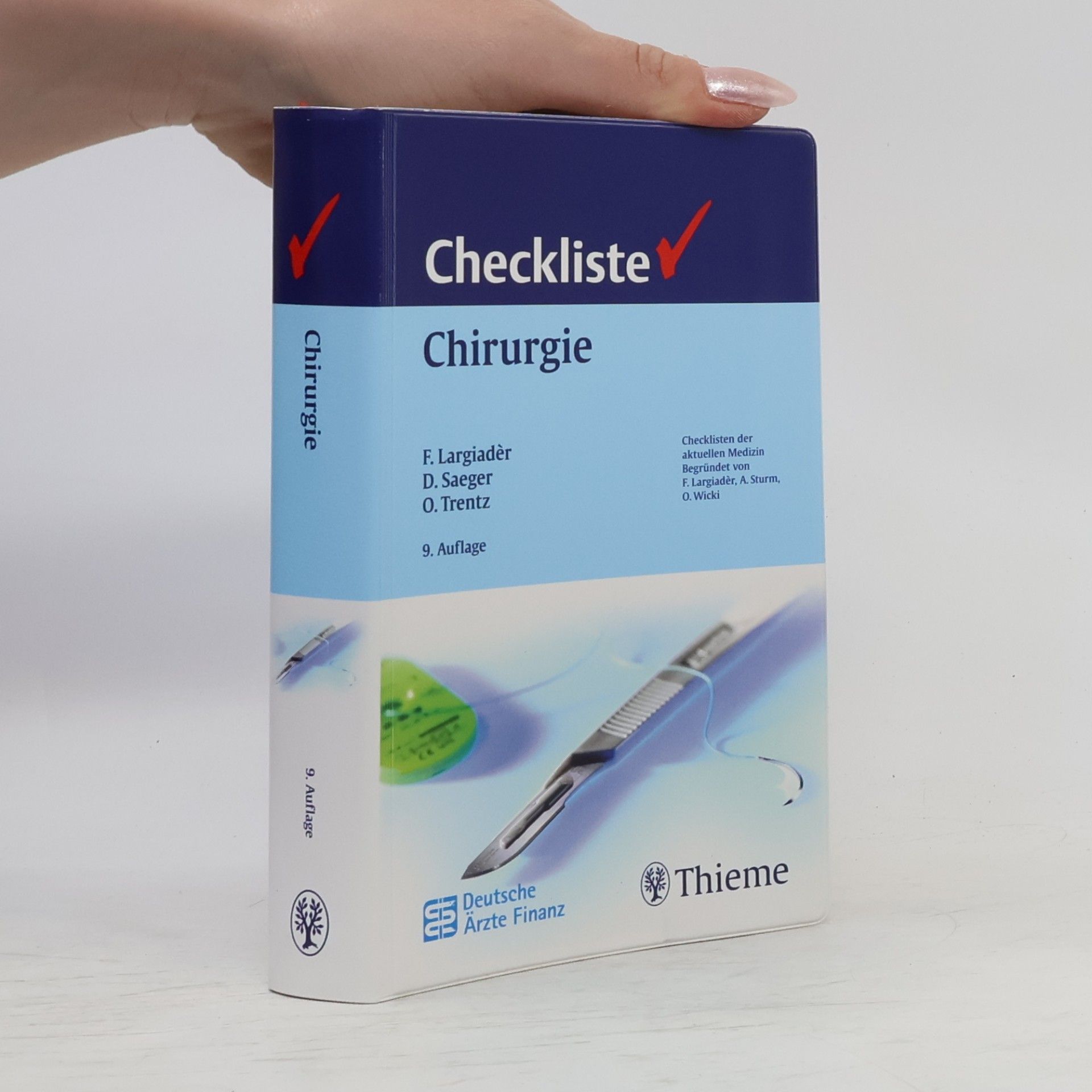 Felix Largiadèr Checkliste Chirurgie