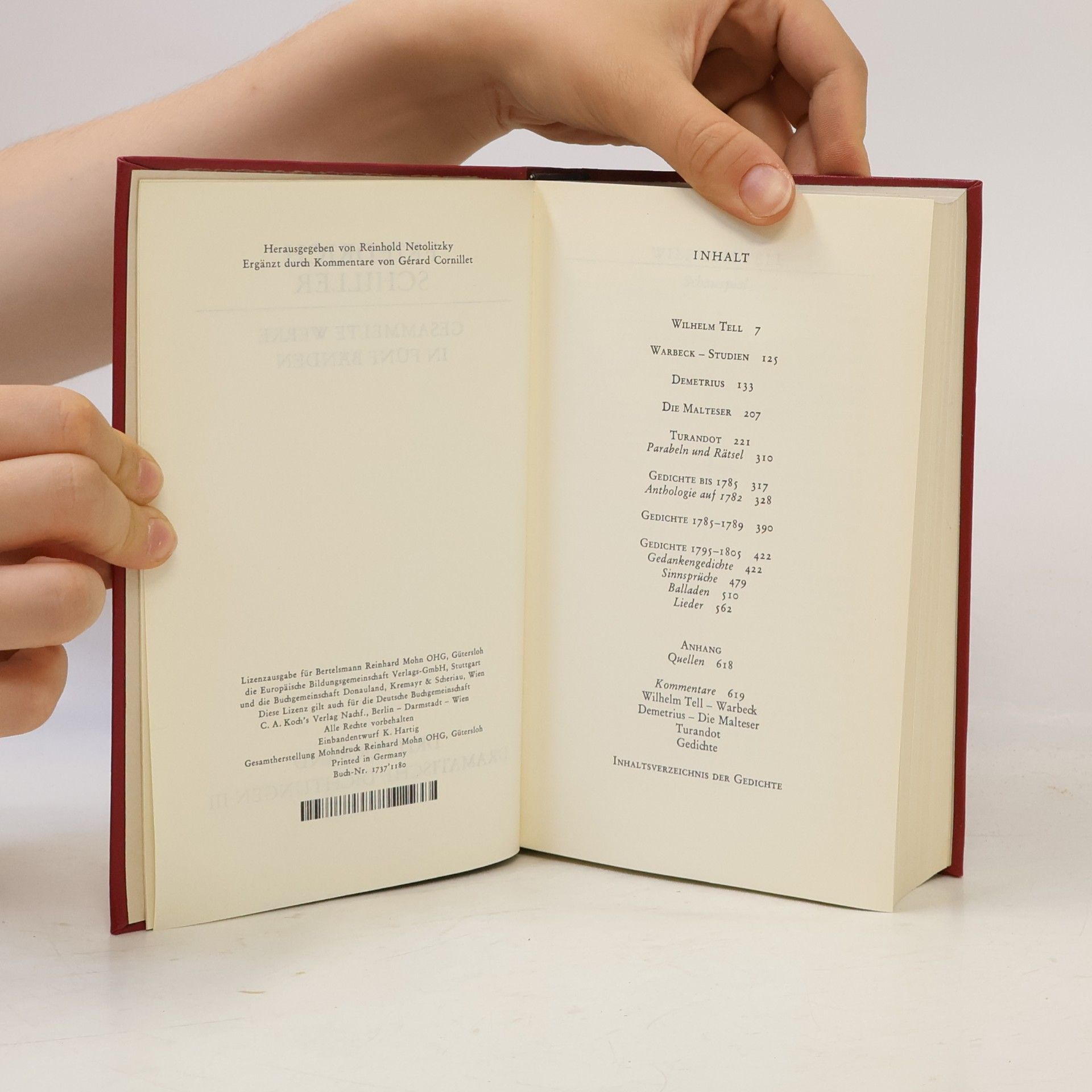 Friedrich Schiller Schillers Werke 3