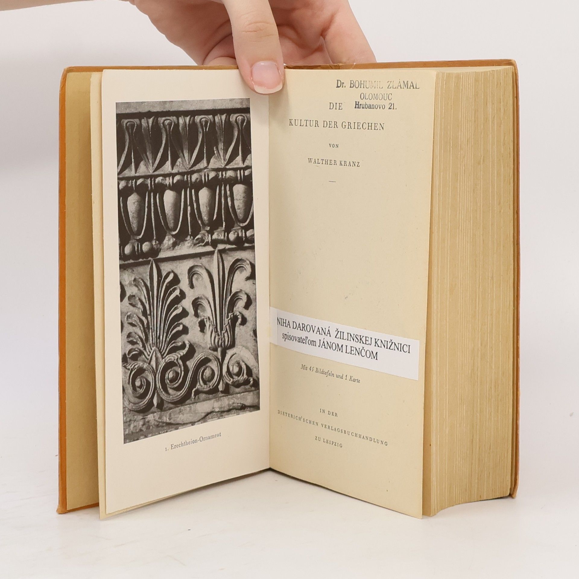 Walther Kranz Kultur der Griechen
