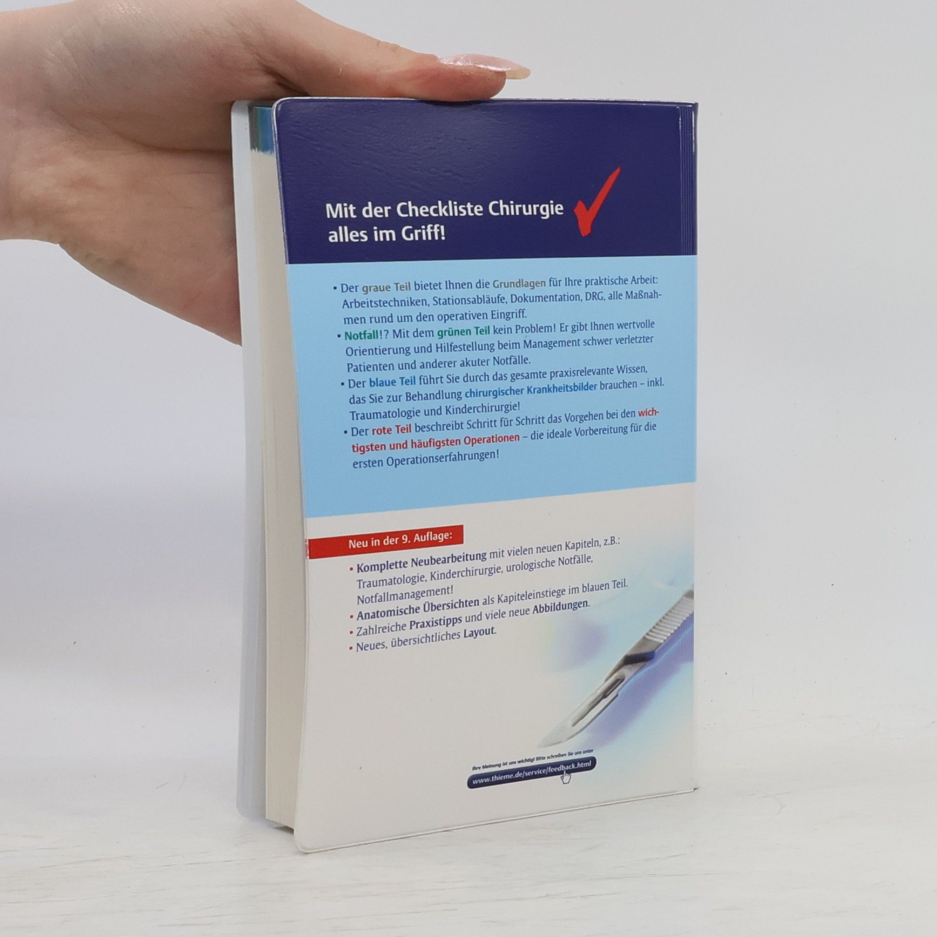 Felix Largiadèr Checkliste Chirurgie