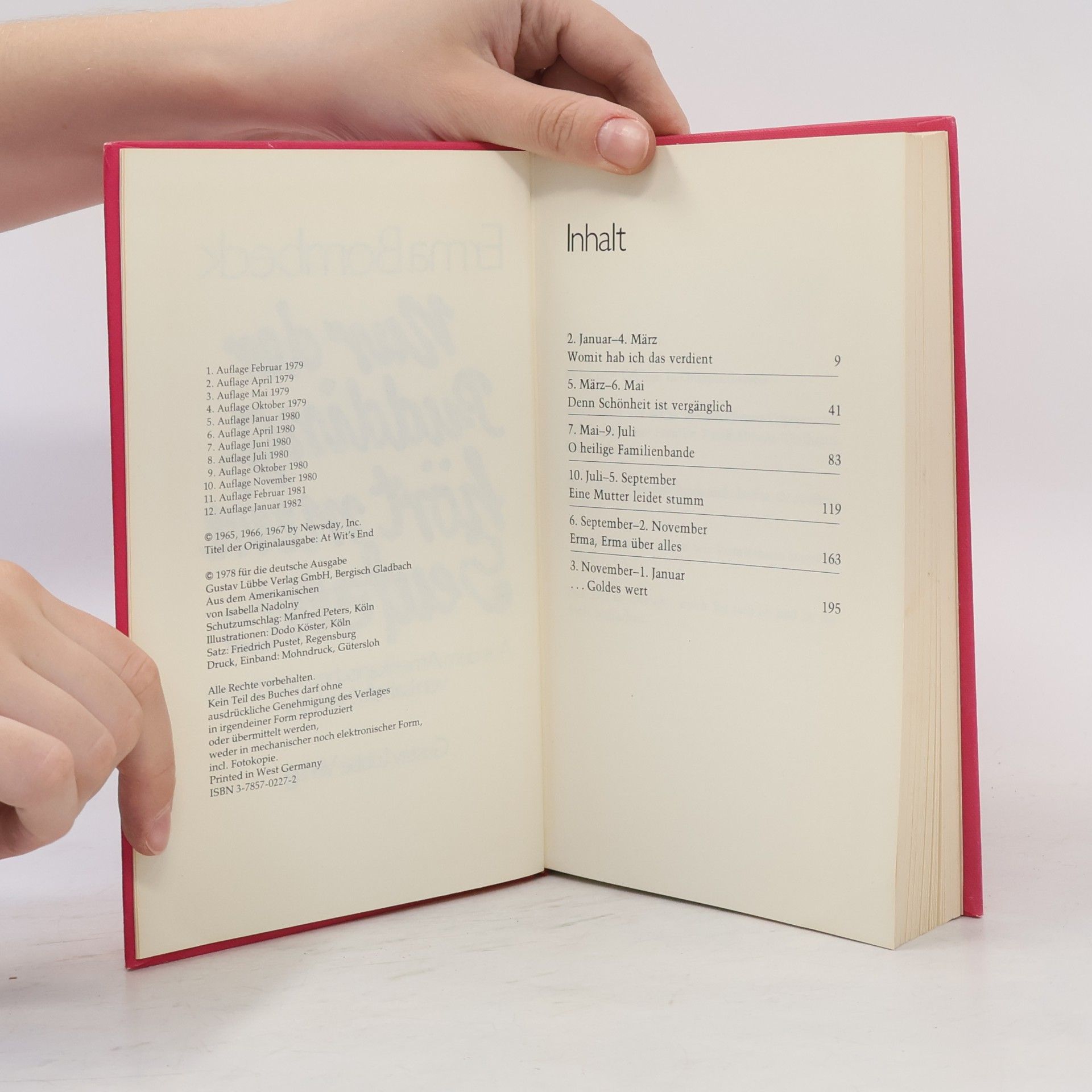 Erma Bombeck Nur der Pudding hört mein Seufzen
