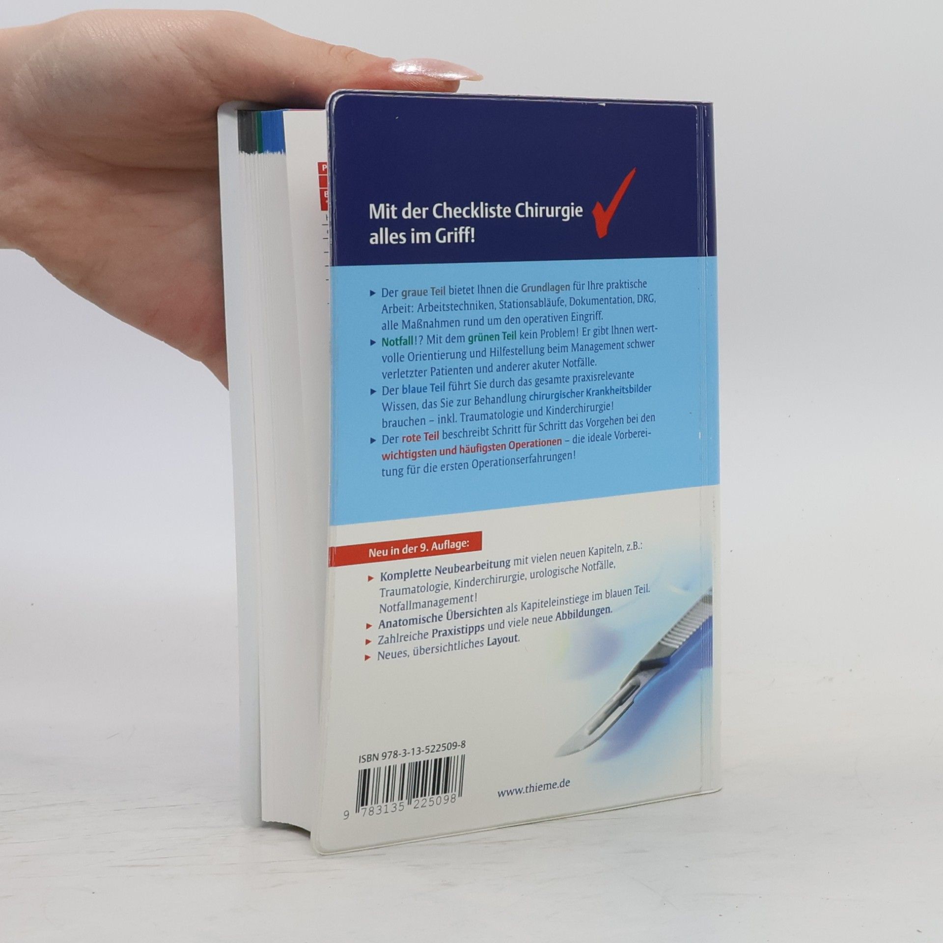 Felix Largiade r. Checkliste Chirurgie