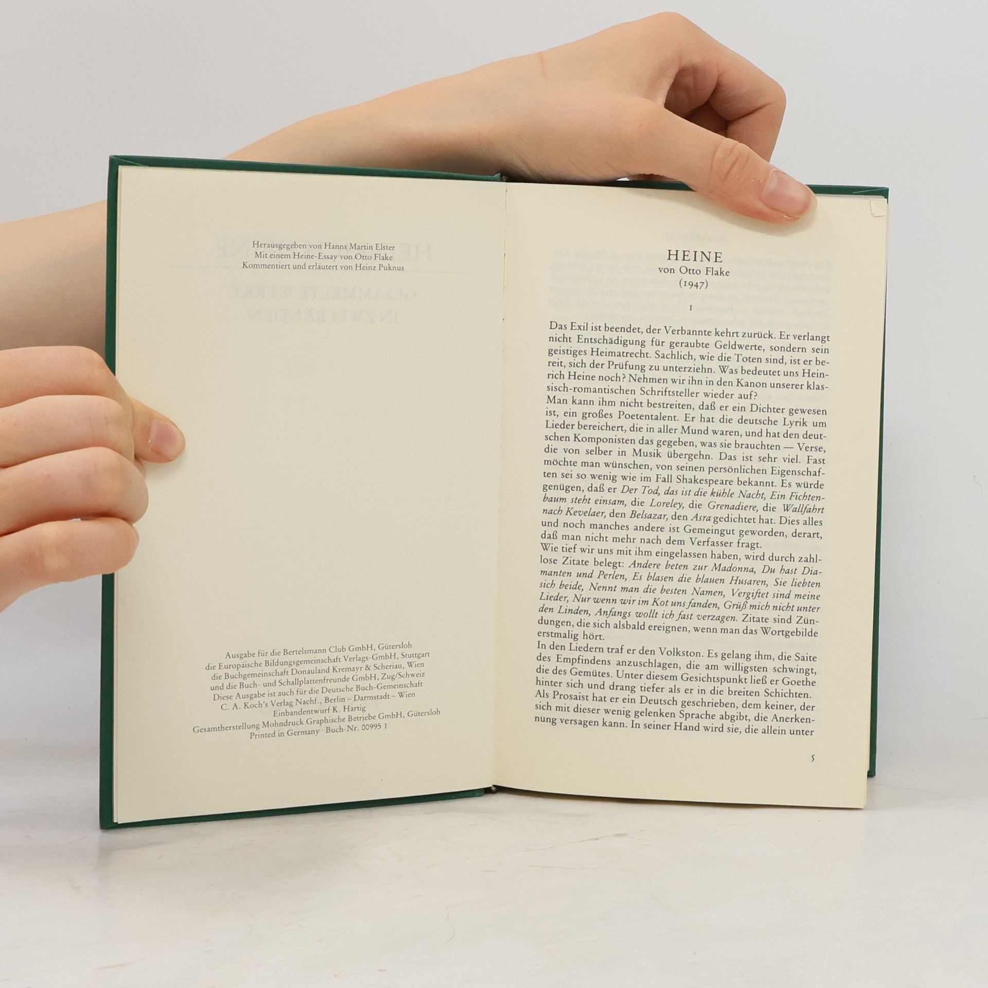 Heinrich Heine Werke 1