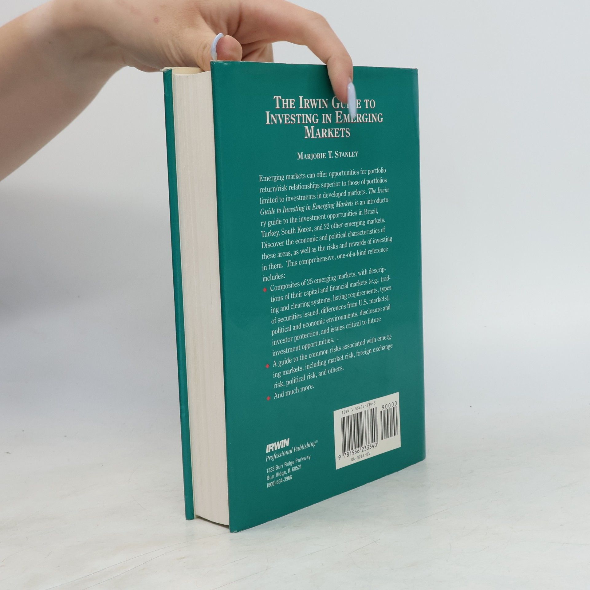 Marjorie T. Stanley The Irwin Guide to Investing in Emerging Markets