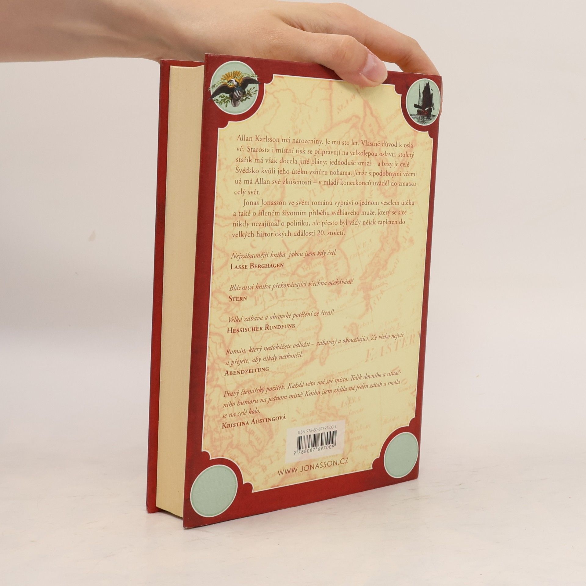Jonas Jonasson Stoletý stařík, který vylezl z okna a zmizel