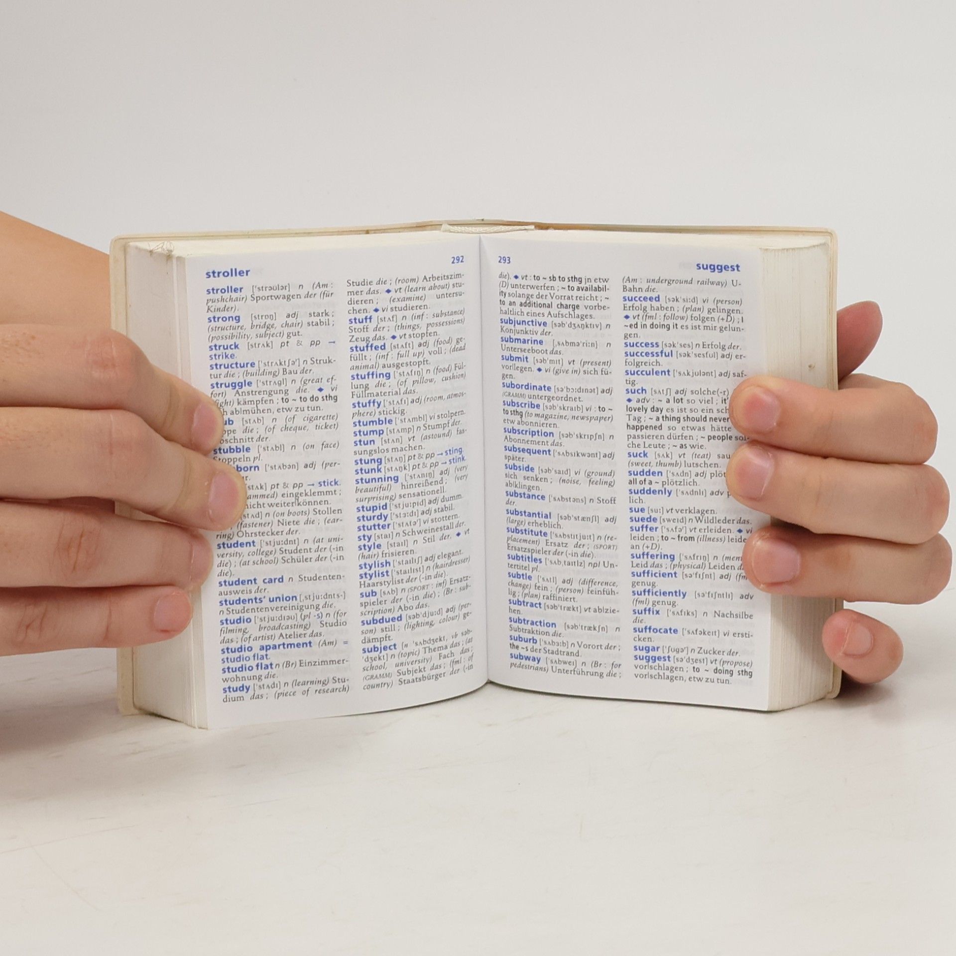 Patricia Abbou Basiswörterbuch englisch-deutsch, deutsch-englisch