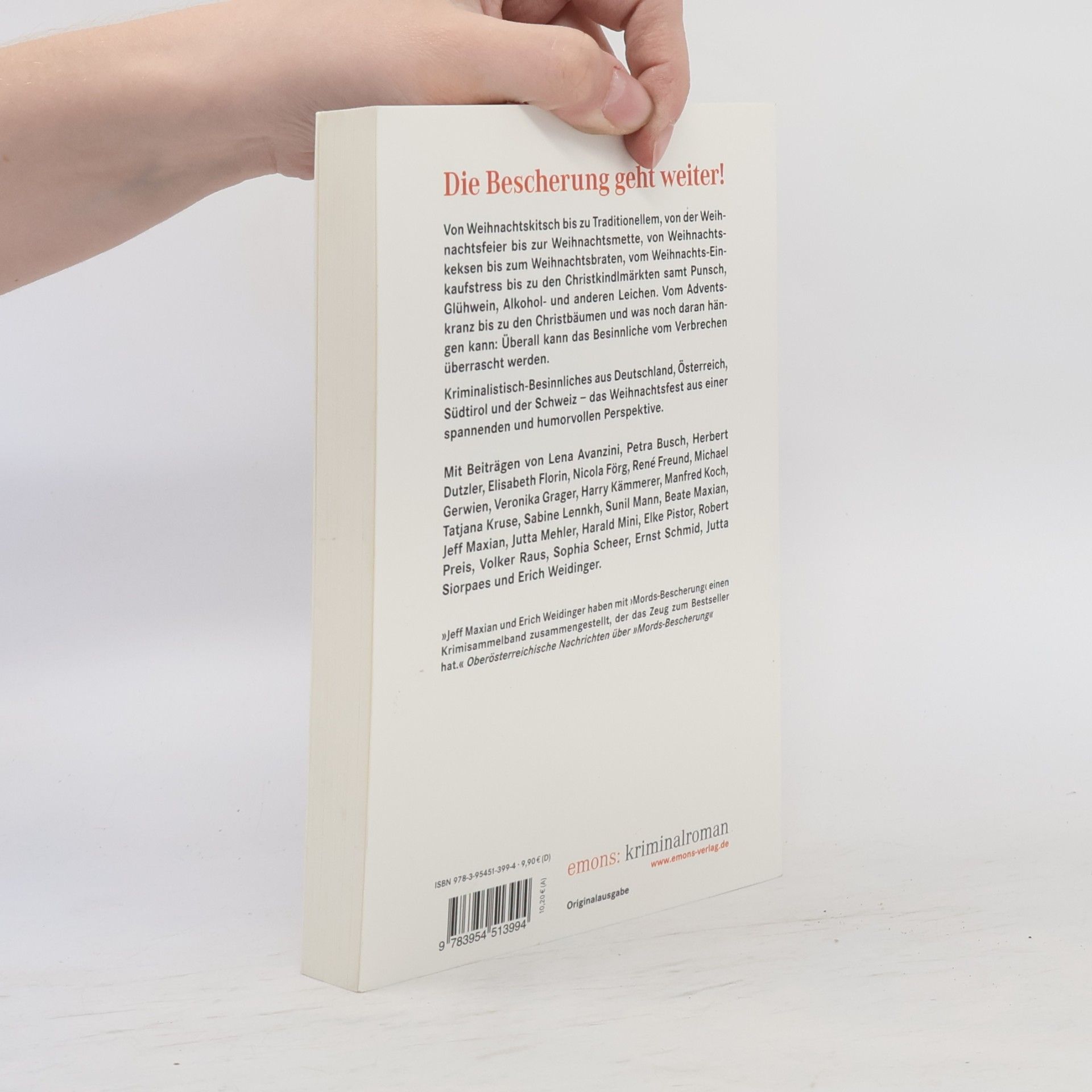 Erich Weidinger Mords-Bescherung 2