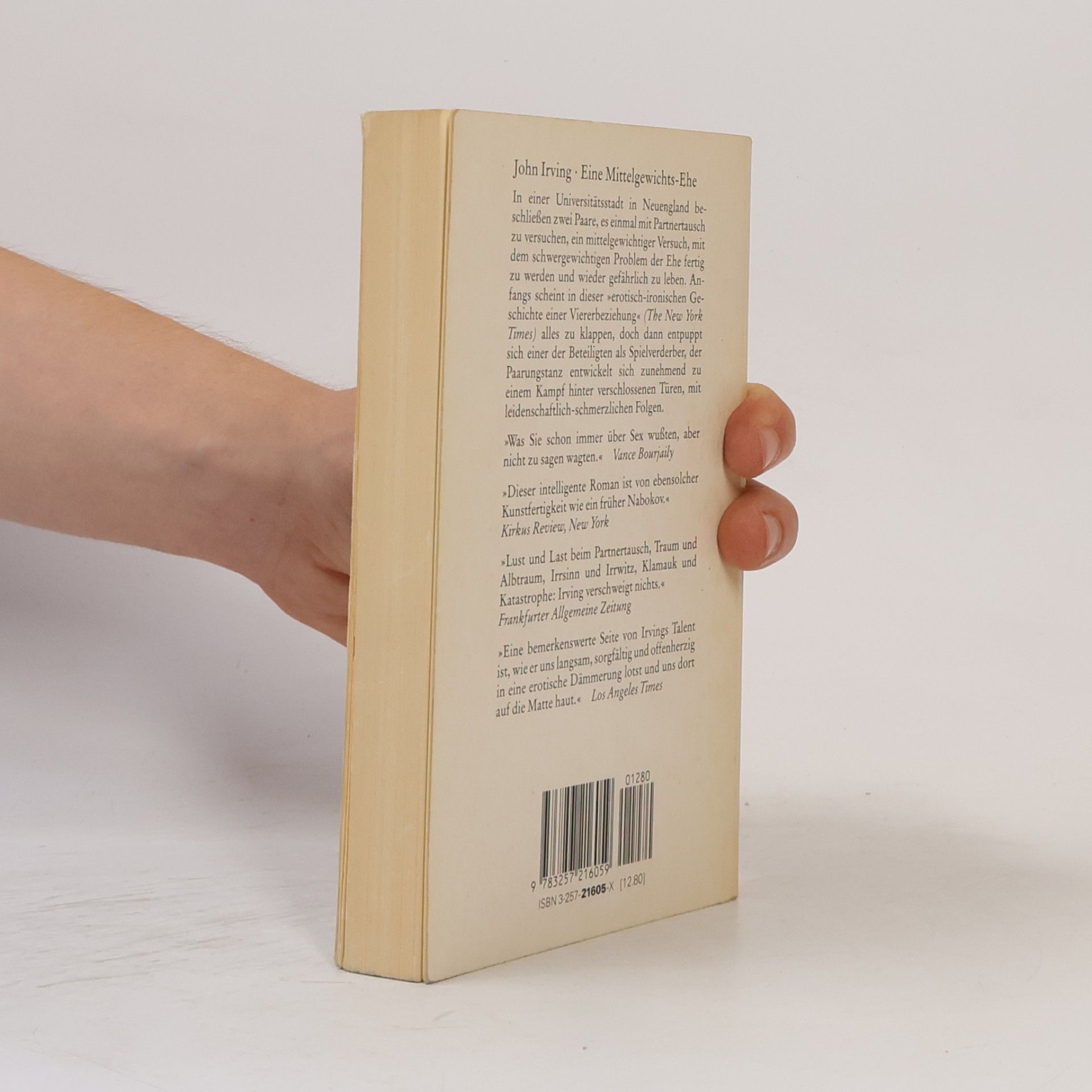 John Irving Eine Mittelgewichtsehe