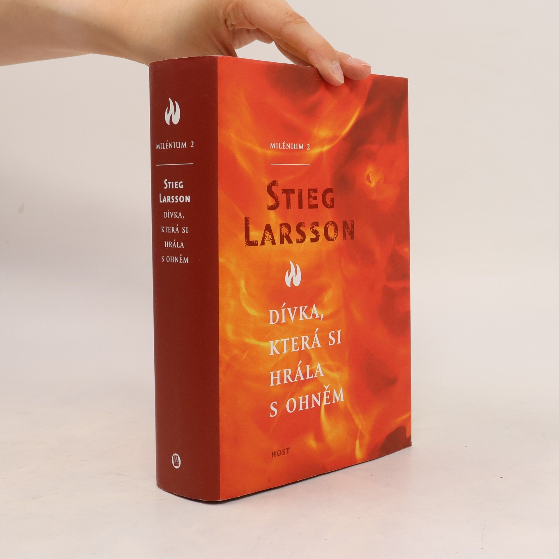 Stieg Larsson Dívka, která si hrála s ohněm