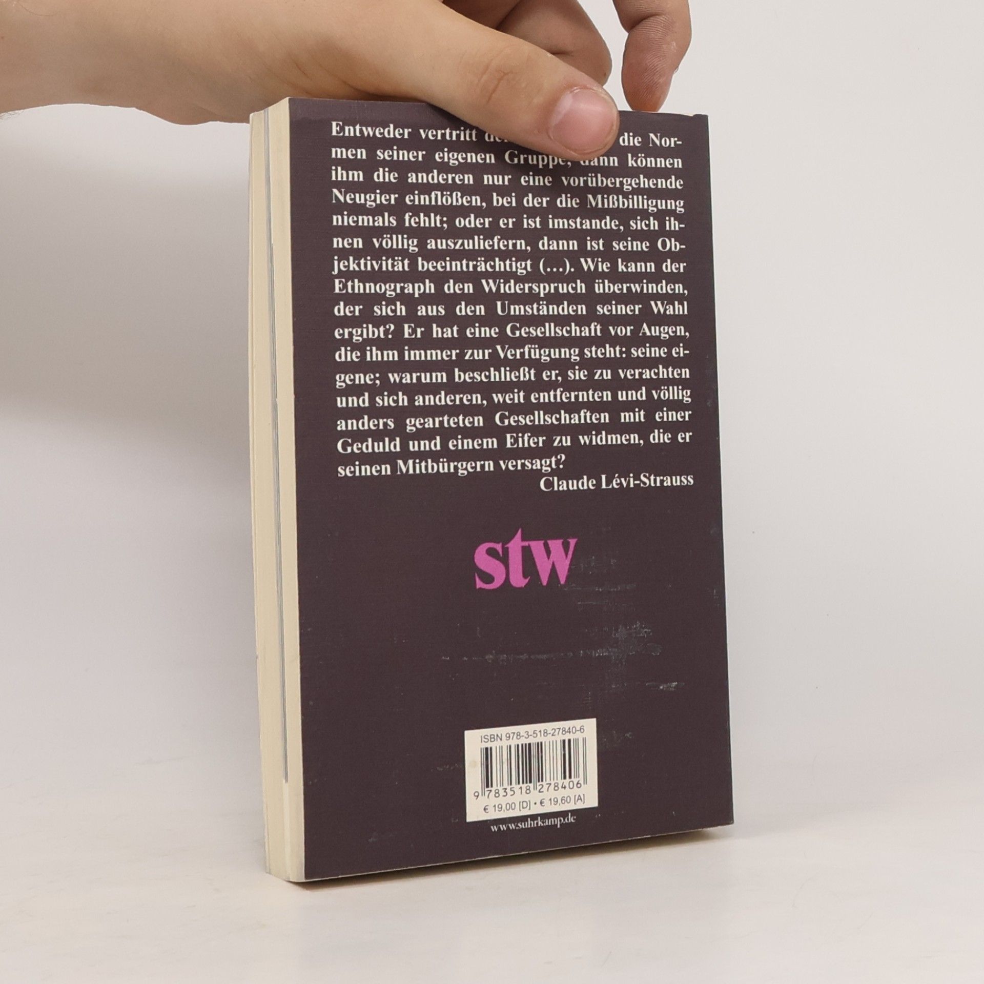 Claude Lévi-Strauss Traurige Tropen
