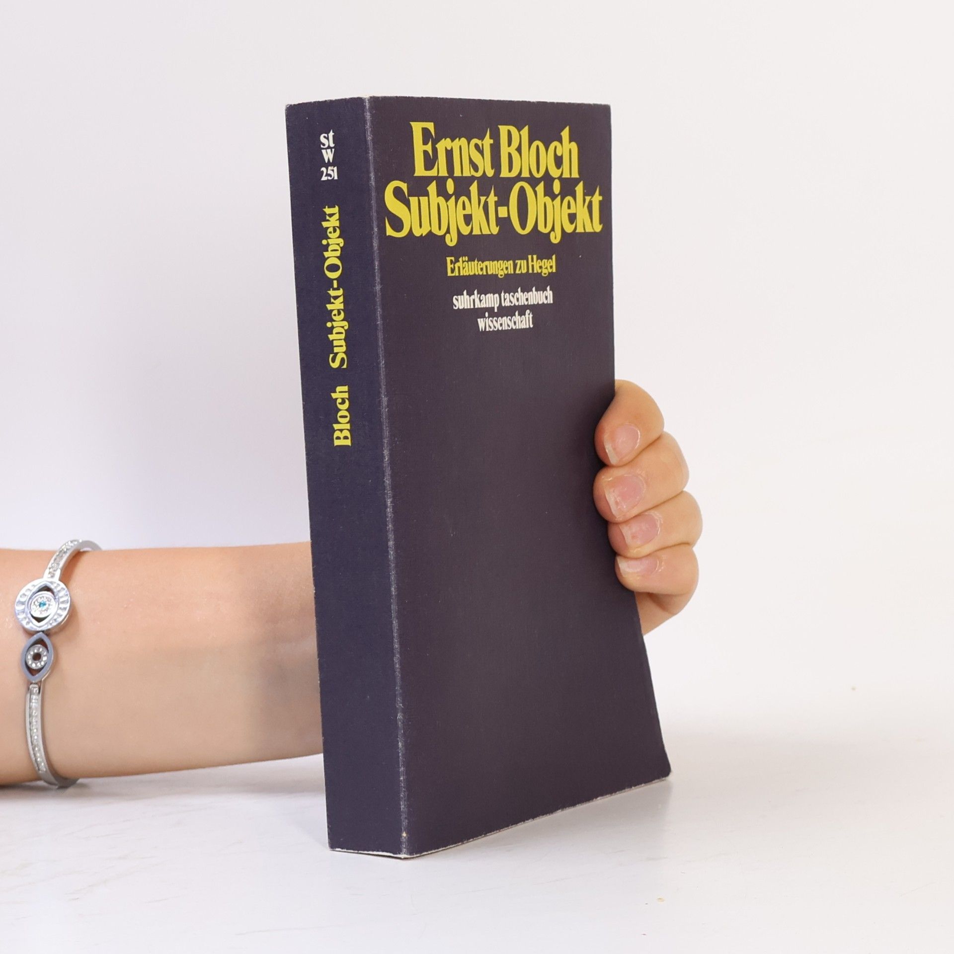 Ernst Bloch Subjekt, Objekt