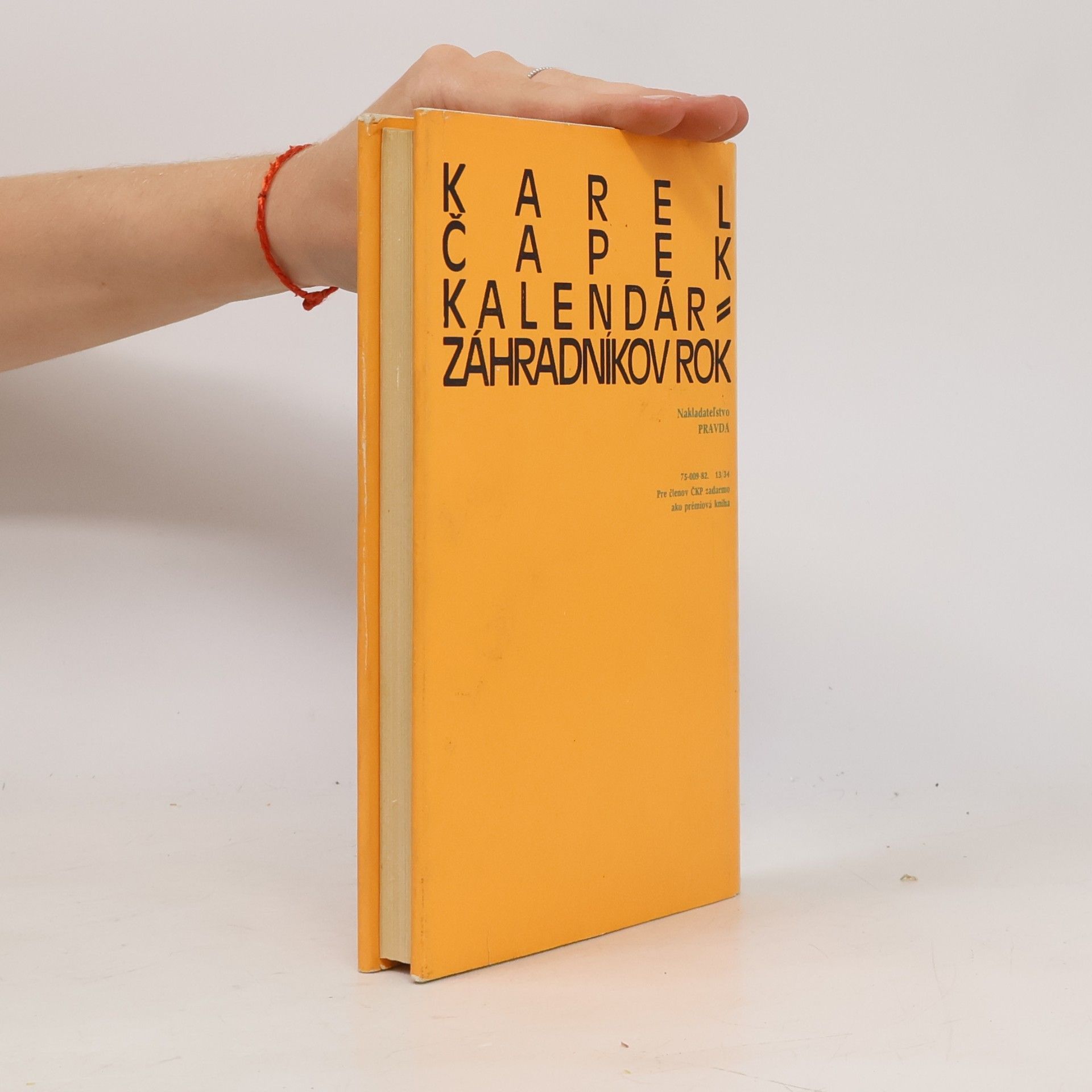 Karel Čapek Kalendár. Záhradníkov rok