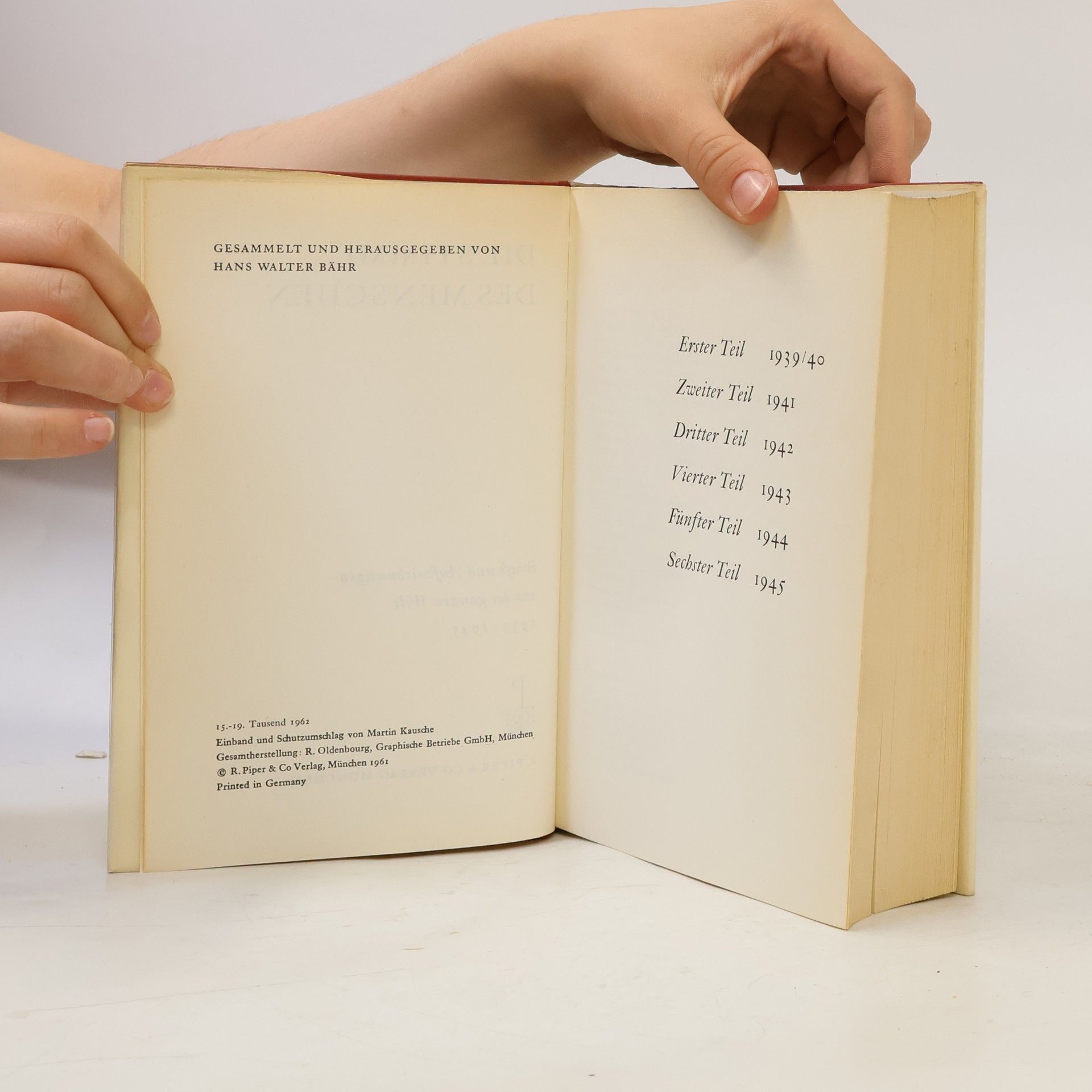 Autores varios Die Stimme des Menschen - Briefe und Aufzeichnungen aus der ganzen Welt 1939-1945