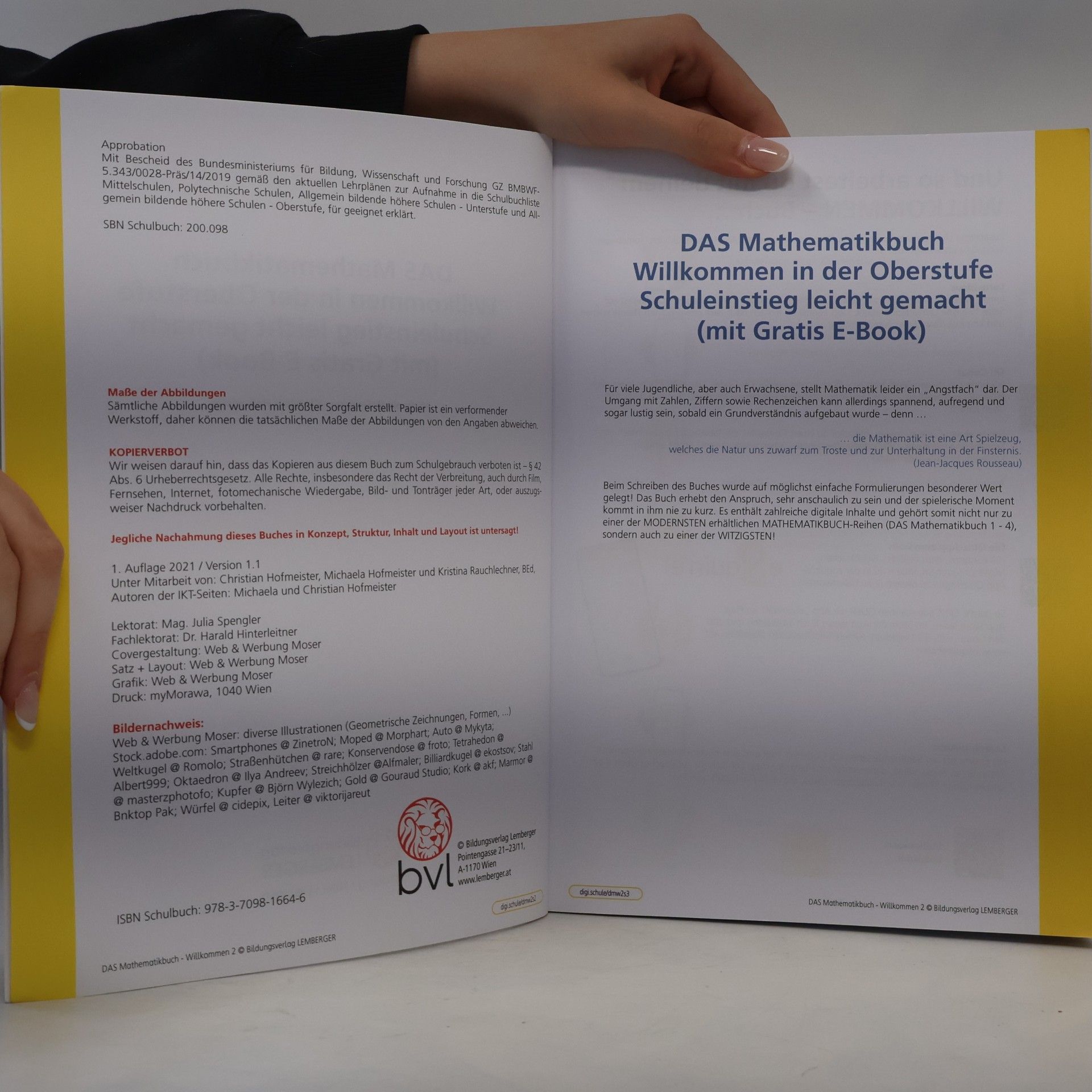 Christian Hofmeister Das Mathematikbuch
