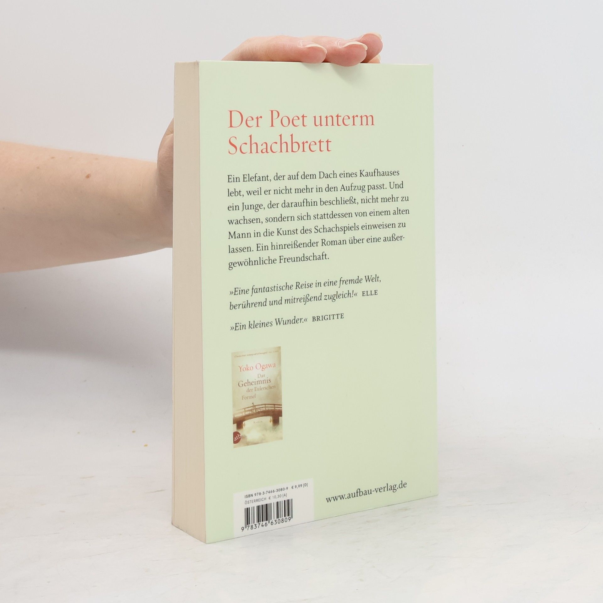 Yoko Ogawa Schwimmen mit Elefanten