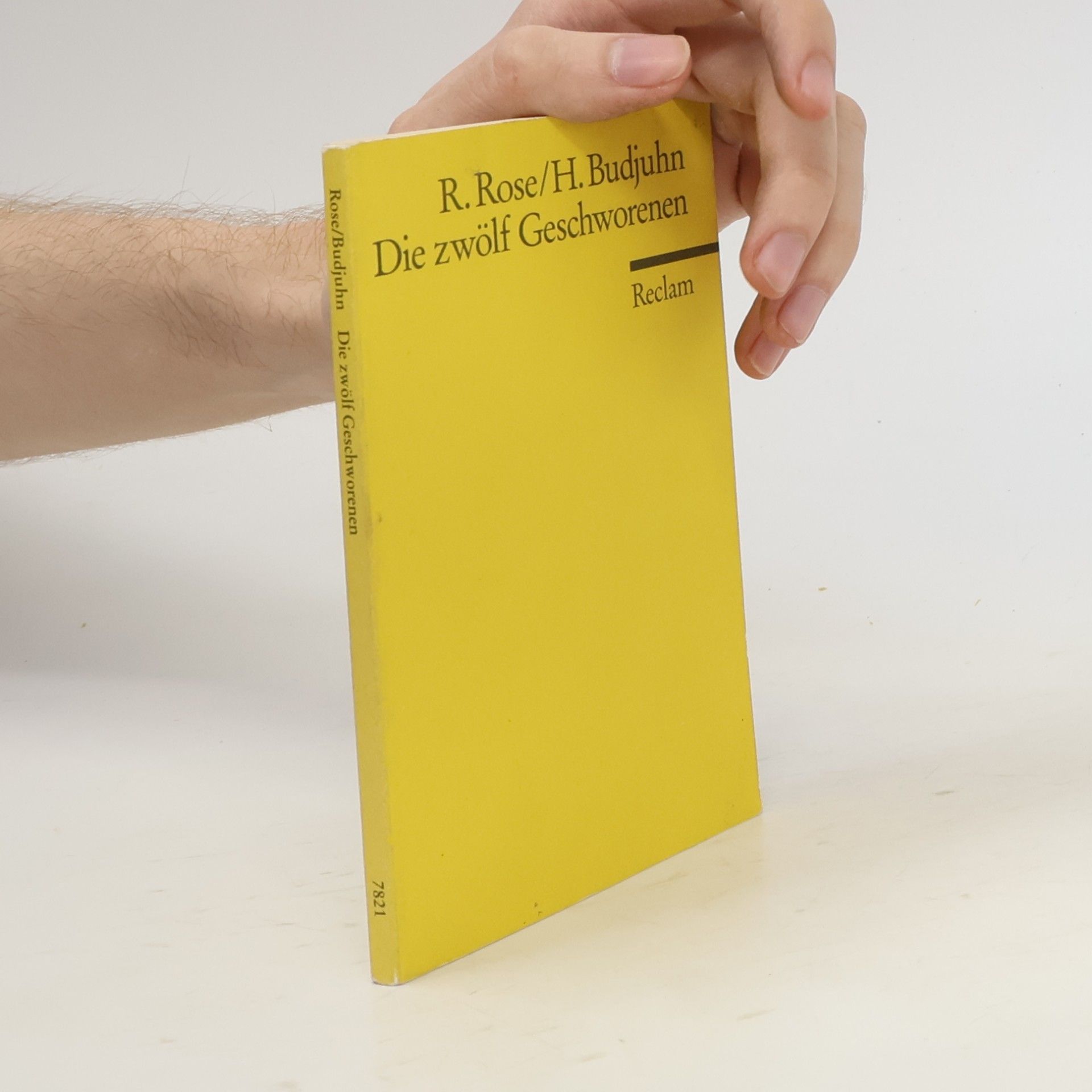 Reginald Rose Die zwölf Geschworenen