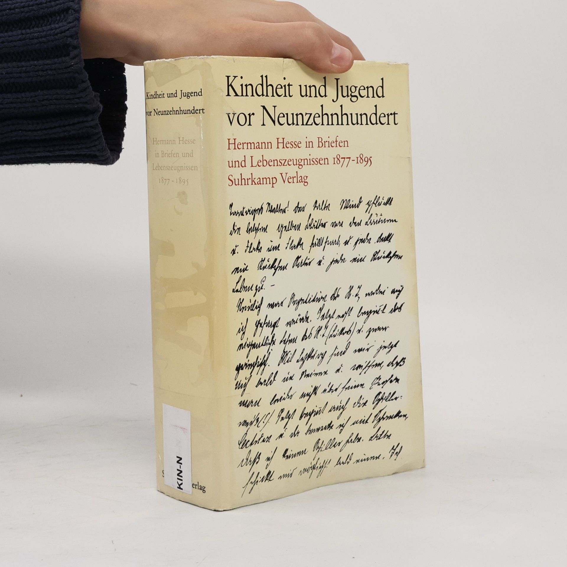 Hermann Hesse Kindheit und Jugend vor Neunzehnhundert