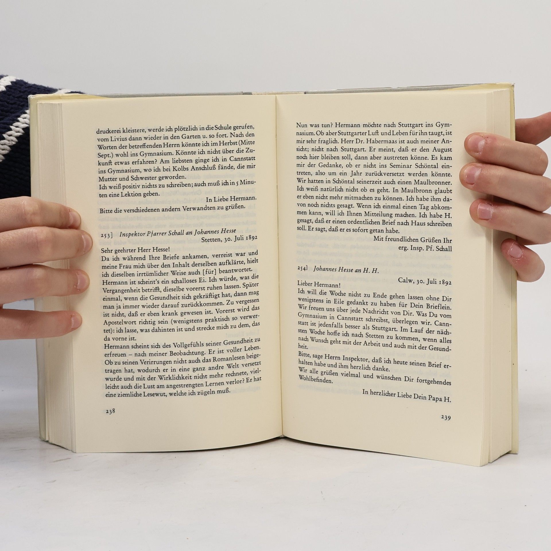 Hermann Hesse Kindheit und Jugend vor Neunzehnhundert
