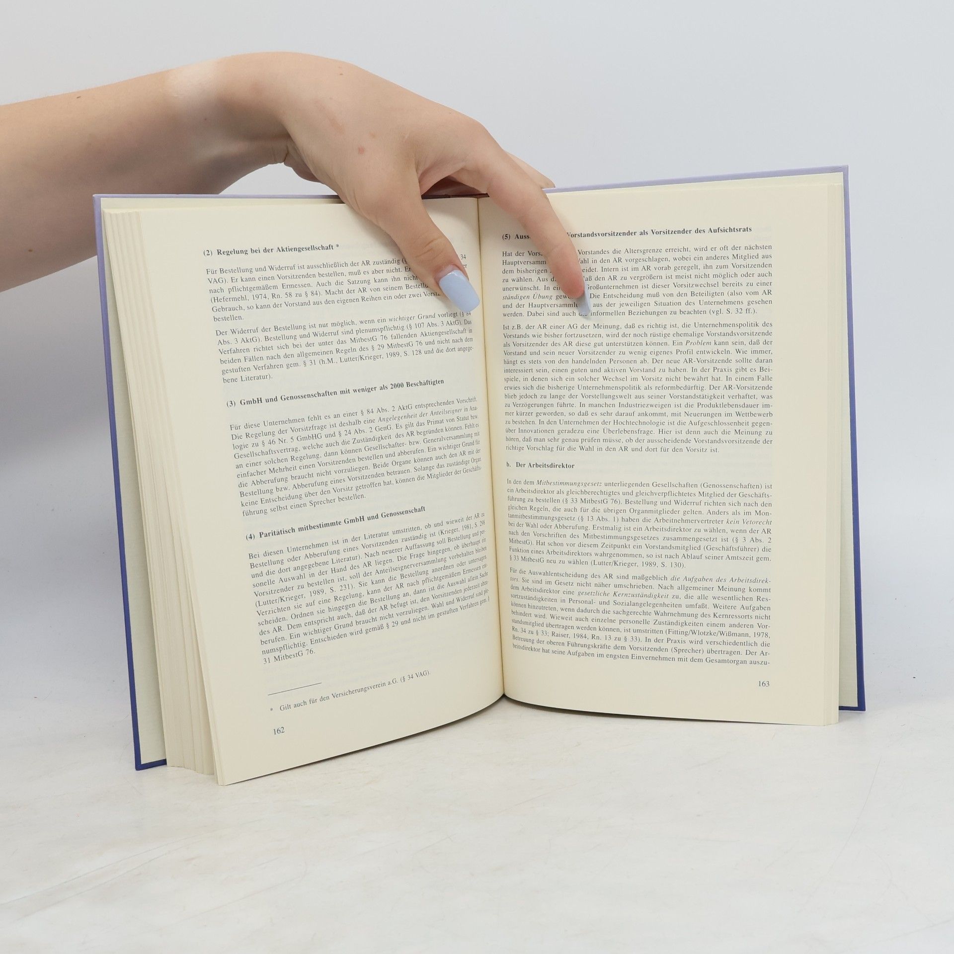 Erich Potthoff Das Aufsichtsratsmitglied